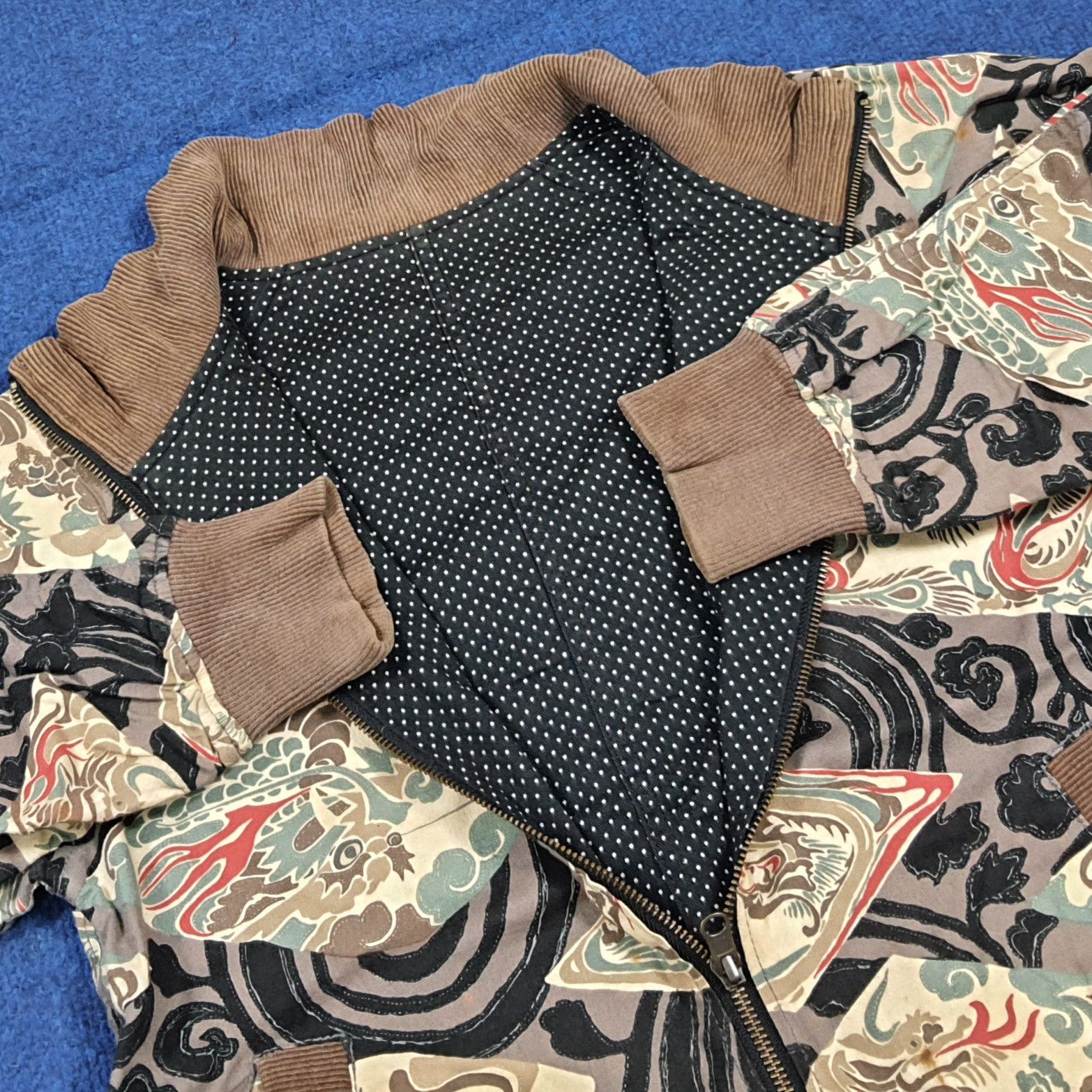 Japanese Brand Vintage In Good Light Japan Dragon Reversible Jacket C288N21 Size US XS / EU 42 / 0 - 4 Thumbnail