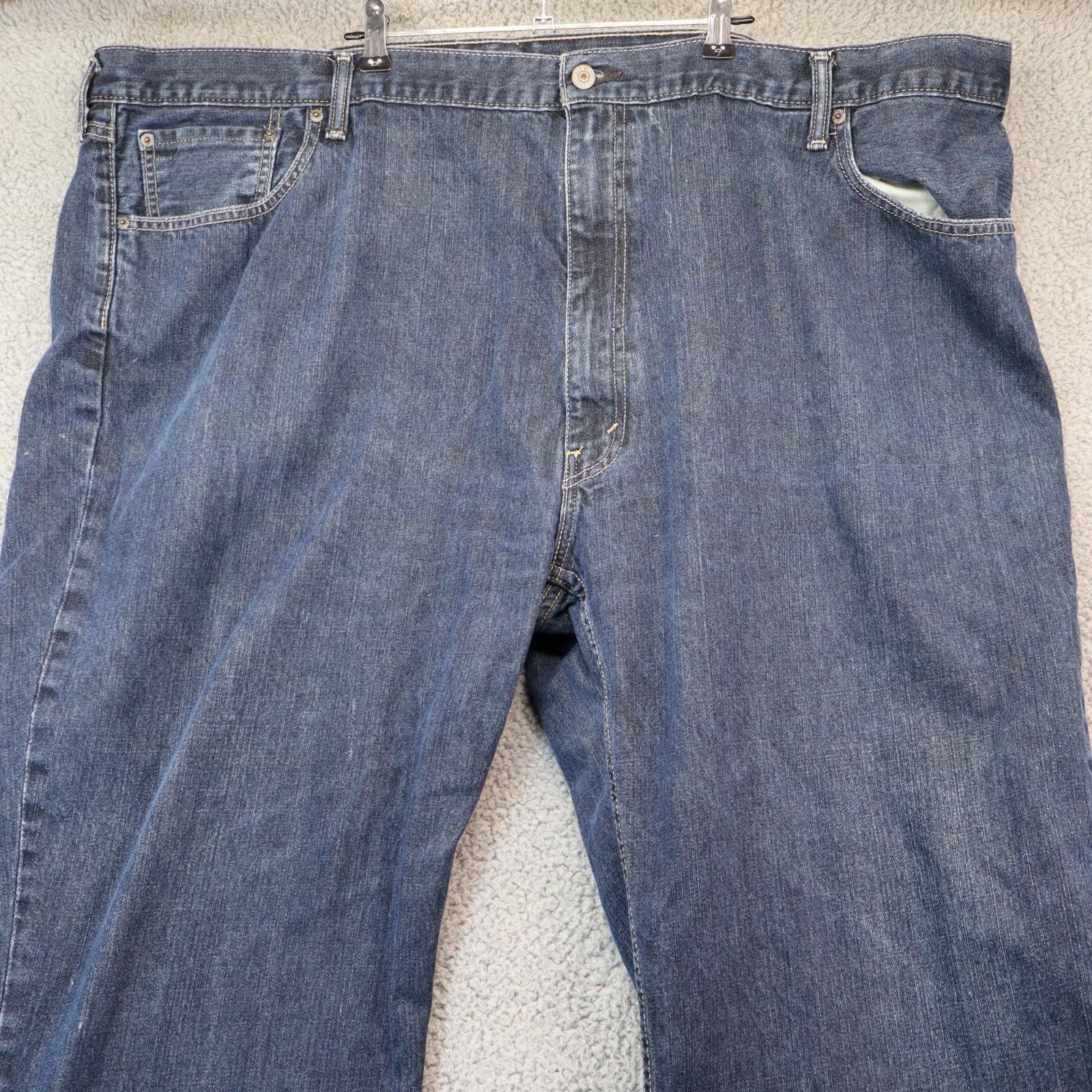 Levi's Levis 559 jeans men 52x32 Classic fit straight blue denim Size US 44 / EU 60 - 5 Thumbnail