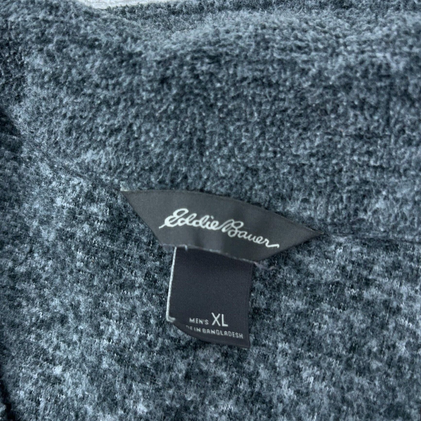 Eddie Bauer Eddie Bauer Sweater Men XL Gray Pullover Fleece Sweatshirt Outdoor Casual 1/4 Zip Pockets All Seasons Classic Outdoor Mens XL Gray Eddie Bauer Sweater Size US XL / EU 56 / 4 - 3 Thumbnail