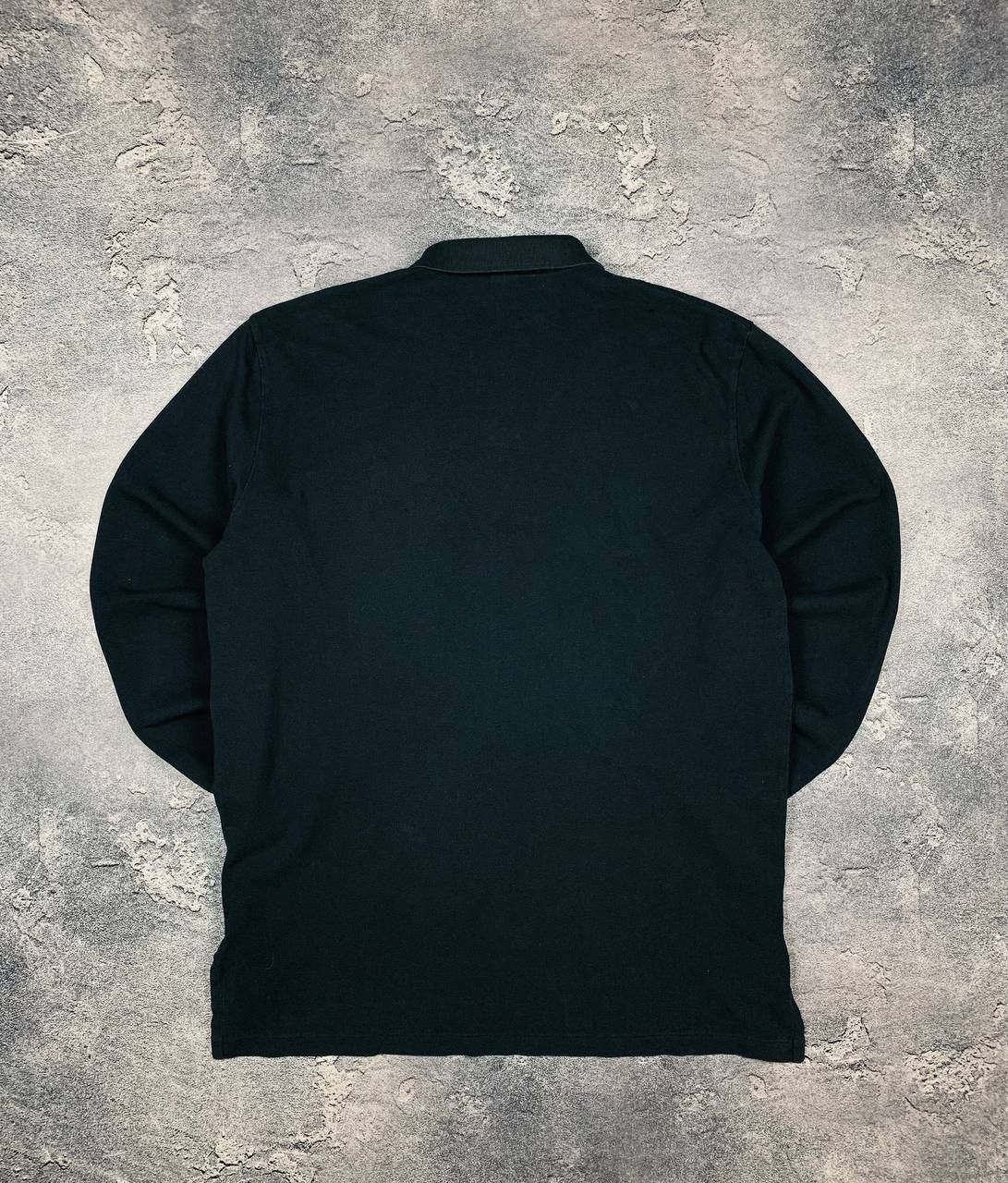Polo Ralph Lauren Polo Ralph Lauren Men's Dark Gray Long Sleeve Polo Shirt Size US L / EU 52-54 / 3 - 11 Thumbnail