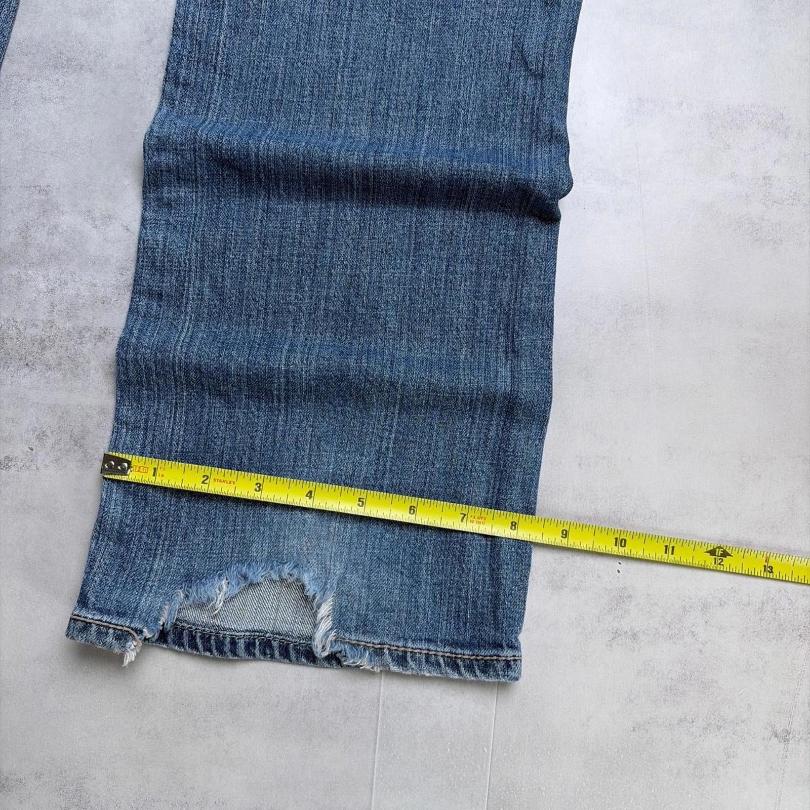 Aeropostale Y2K Aeropostale Grunge Flared Denim Jeans Size 30" / US 8 / IT 44 - 8 Thumbnail
