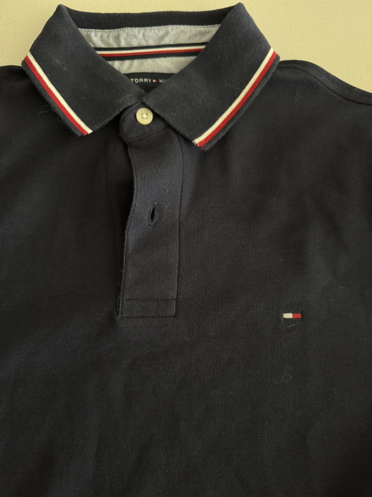 Tommy Hilfiger Tommy Hilfiger Polo Navy Size US S / EU 44-46 / 1 - 2 Thumbnail