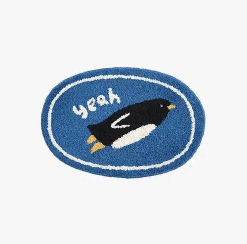 Designer Penguins Bathroom Rugs Size ONE SIZE - 4 Thumbnail