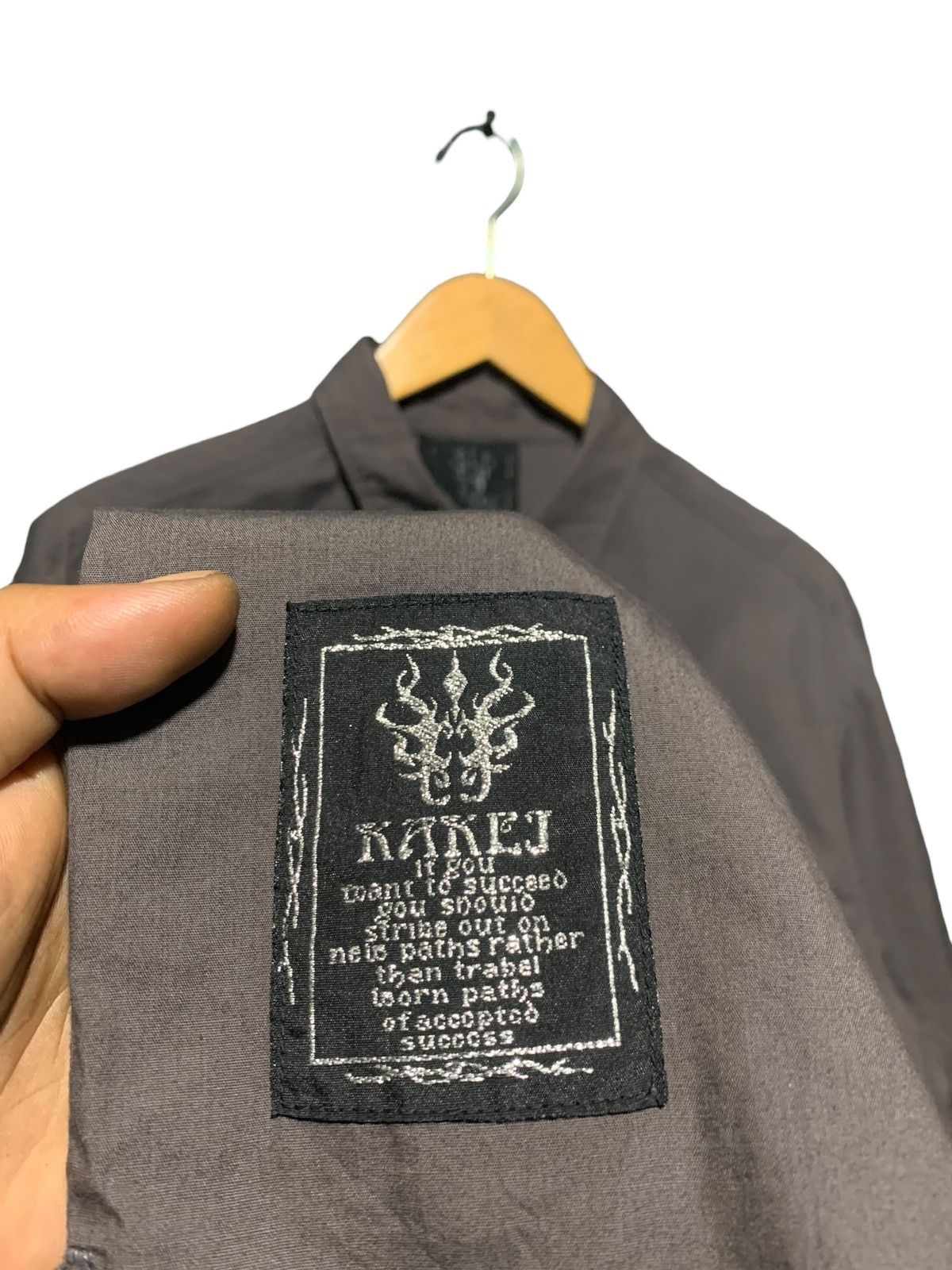 If Six Was Nine × Japanese Brand × Le Grande Bleu (L.G.B.) Japan kakej poem dragon print tricky pocket vintage shirt Size US L / EU 52-54 / 3 - 6 Thumbnail