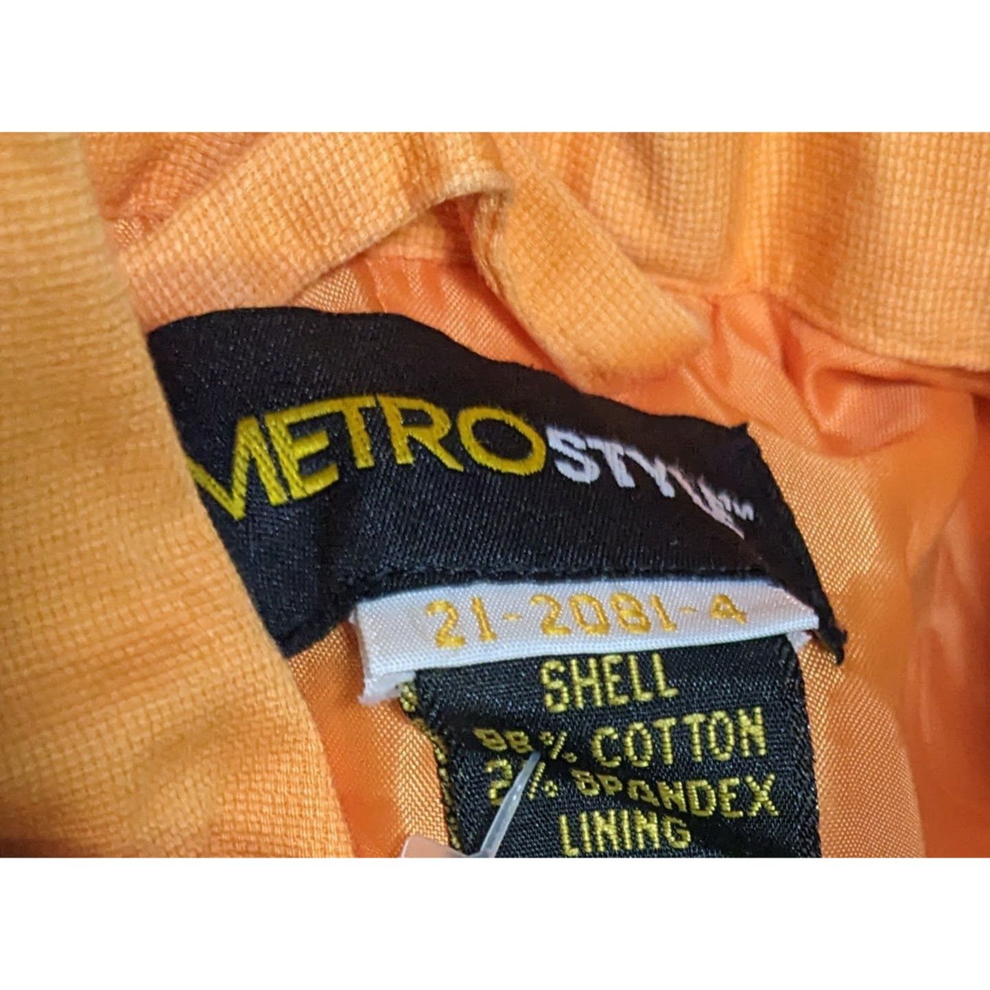 Other Vintage 90s Metrostyle Orang Button Down Jacket Size XXL / US 16-18 / IT 52-54 - 6 Thumbnail