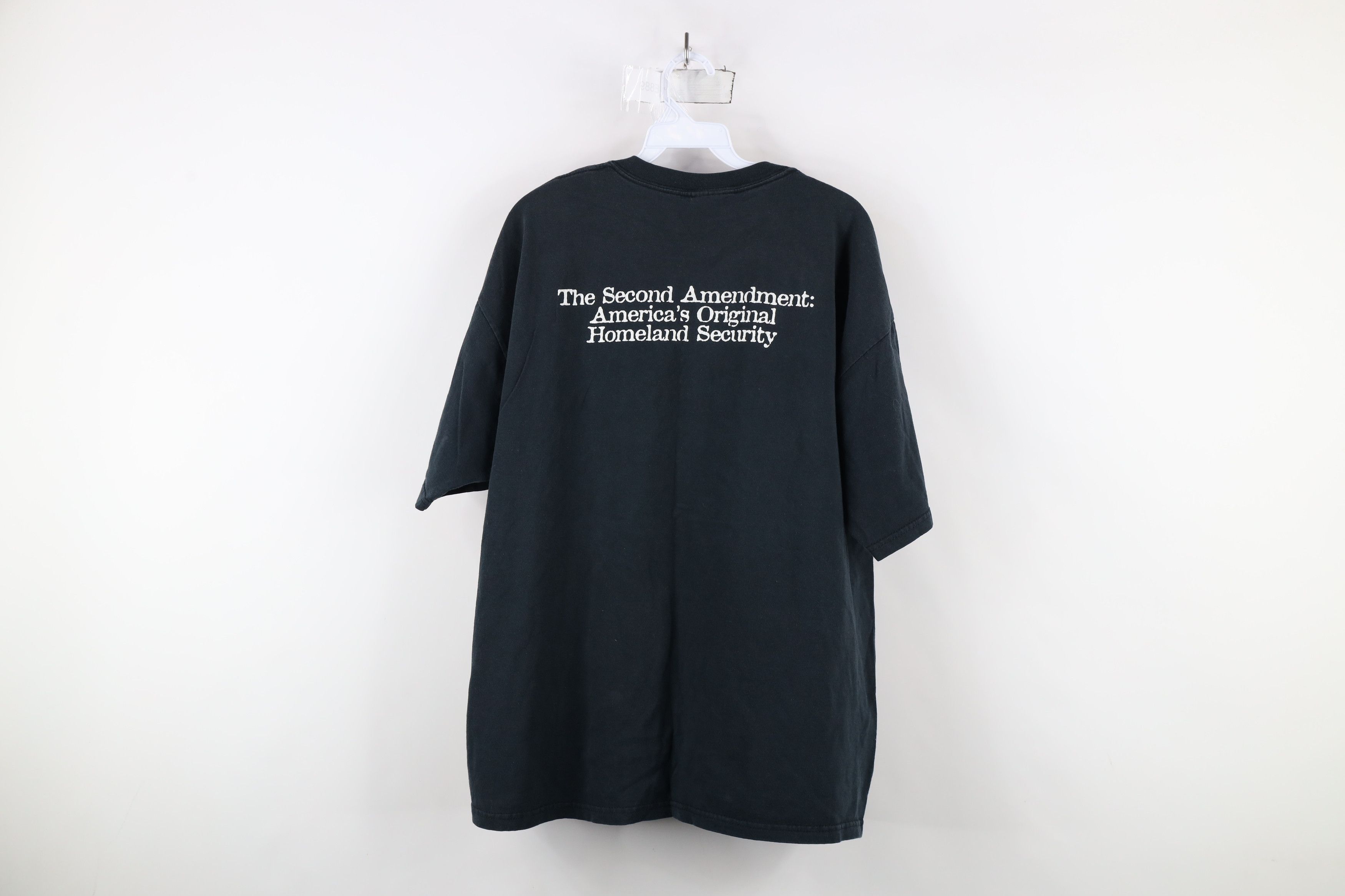 Vintage Vintage 90s Spell Out NRA National Rifle Association T-Shirt Size US XL / EU 56 / 4 - 10 Thumbnail