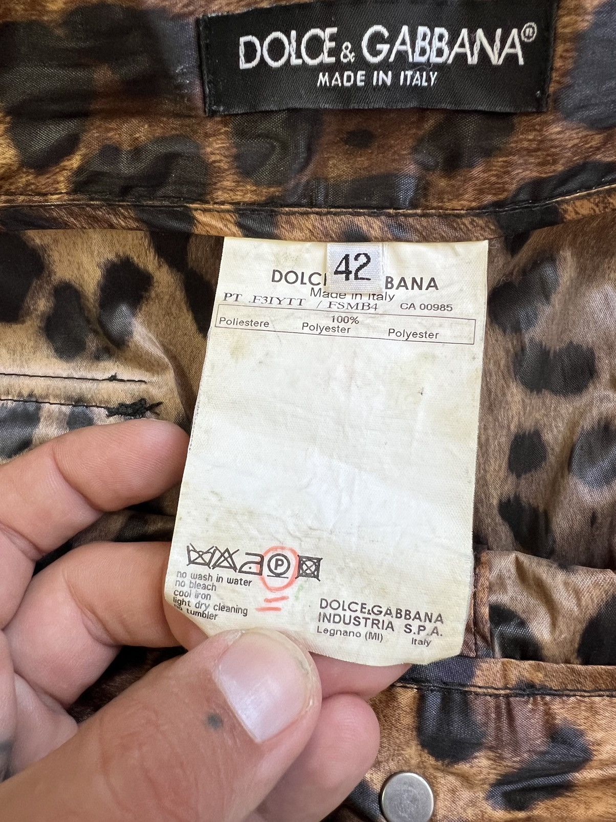 Dolce & Gabbana Rare Dolce Gabbana leopard animalistic print shorts Size 28" / US 6 / IT 42 - 8 Thumbnail