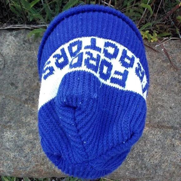 Ford × Vintage Vintage Ford Tractors Knit Beanie Hat Winter Size ONE SIZE - 5 Thumbnail