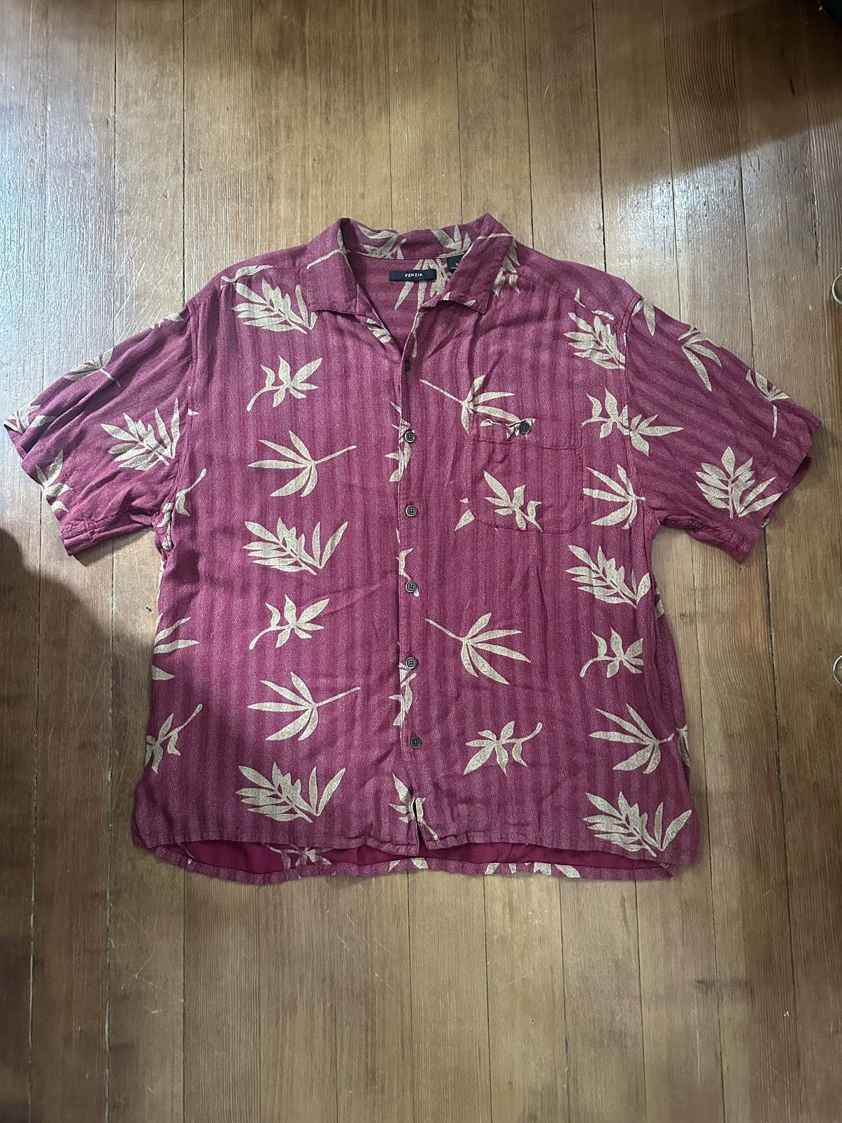 Vintage Vintage Floral Print Button Up Size US XL / EU 56 / 4 - 1 Thumbnail