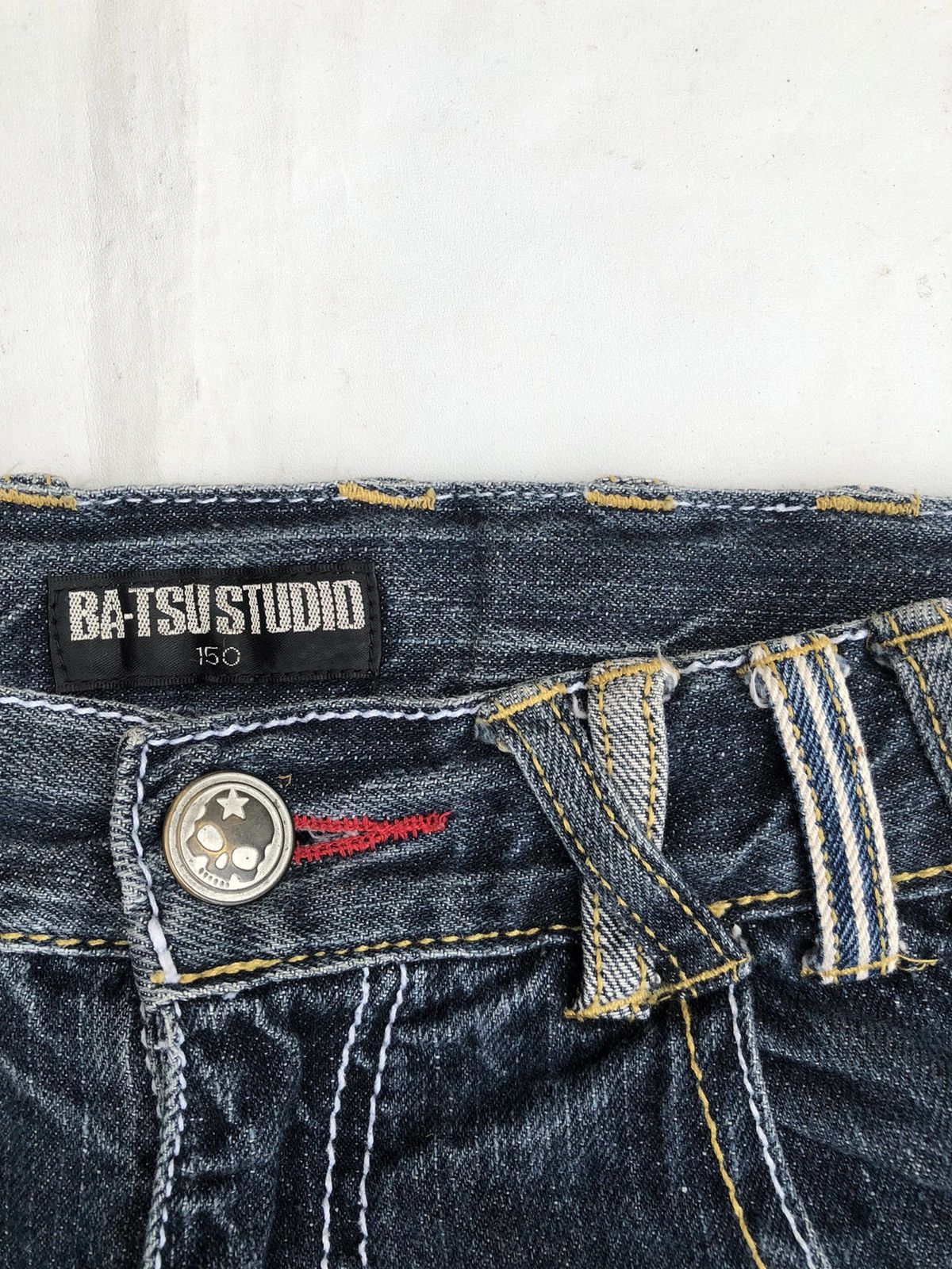 Hysteric Glamour Japanese Ba-tsu Studio Distressed Denim Jeans Size US 29 - 11 Thumbnail