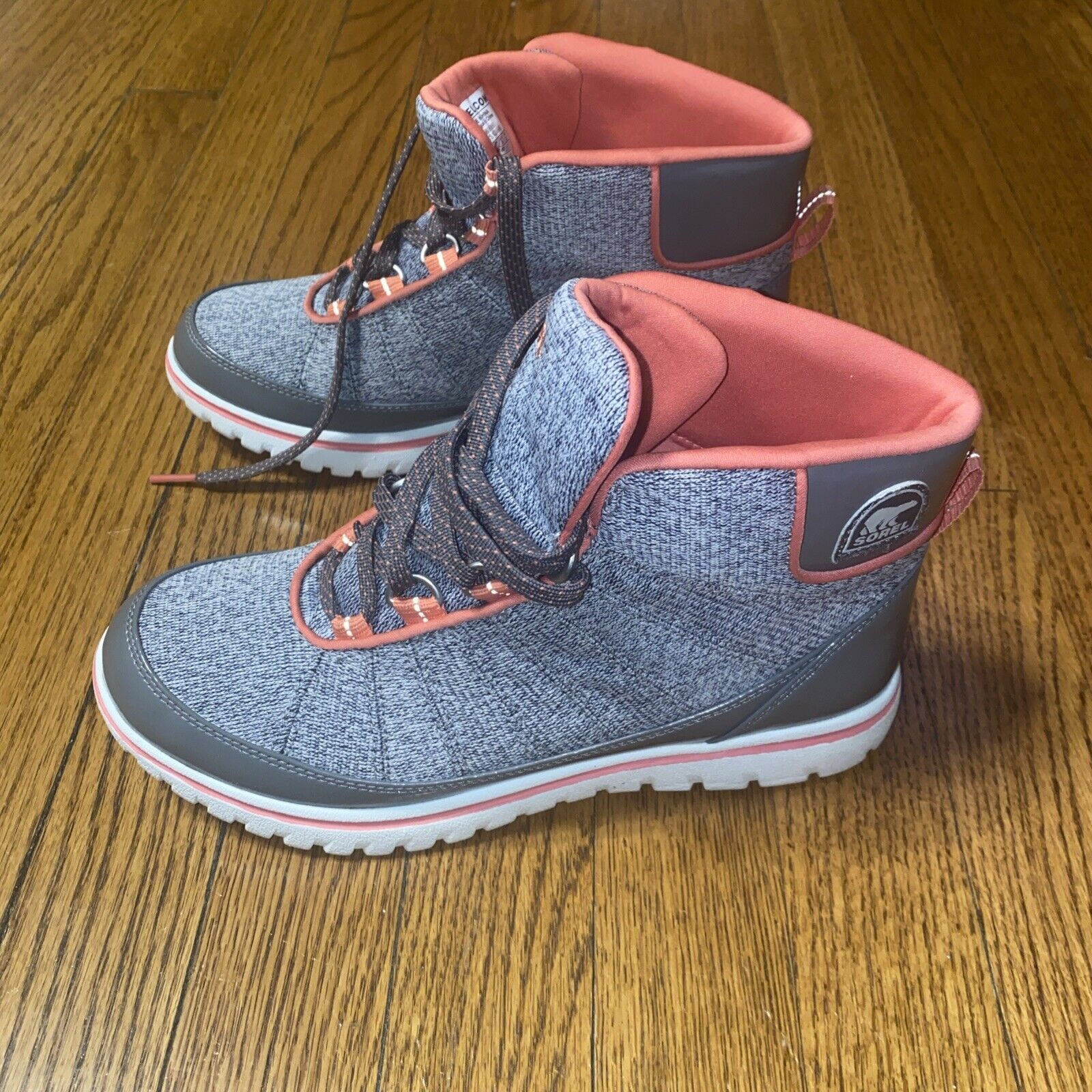 SOREL Sorel Women’s Tivoli Go High Gray High Top Sneaker Size 7 Size US 7 / IT 37 - 5 Thumbnail