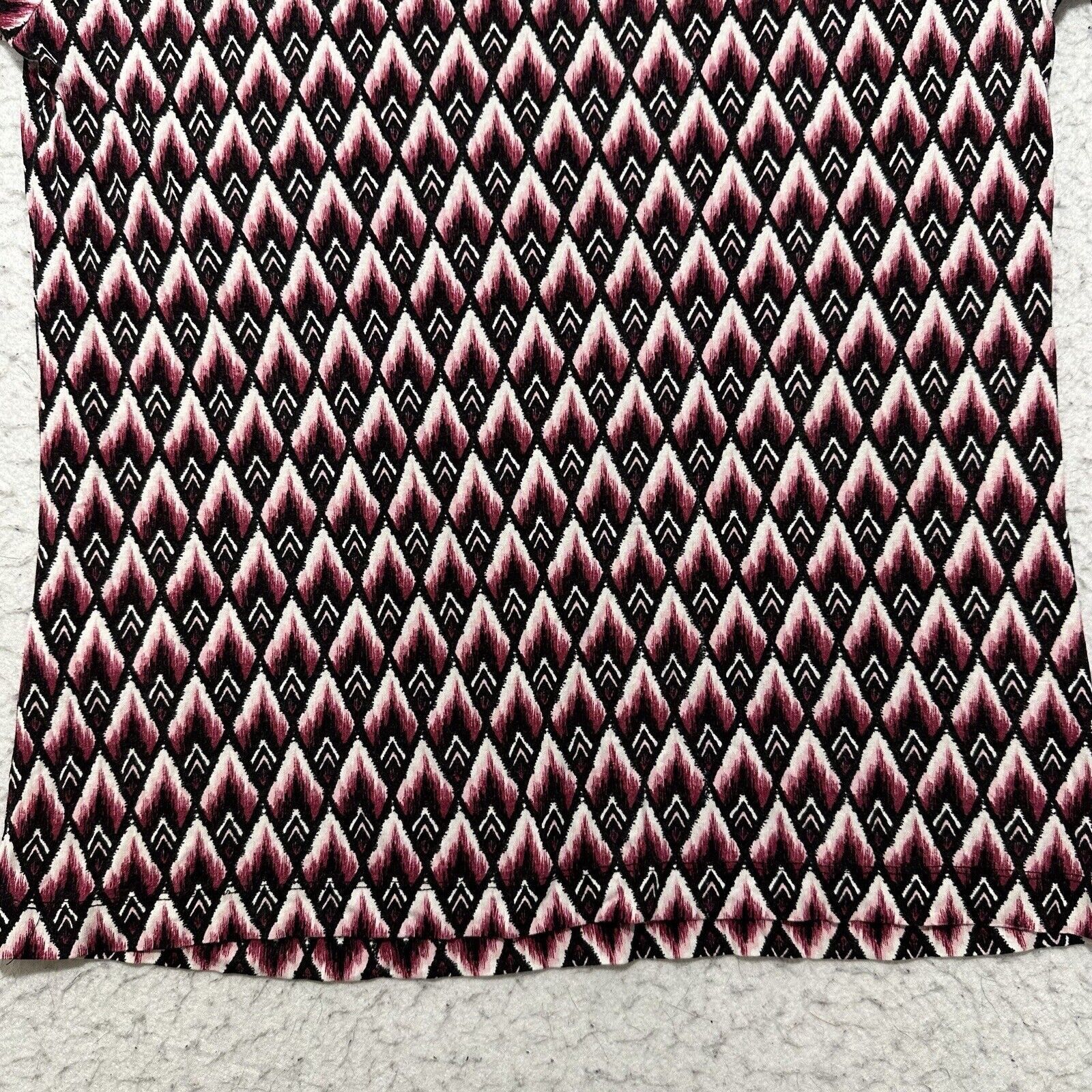 H&M H&M Medium Blouse Stretch Black Pink Geometric Pattern Top Size M / US 6-8 / IT 42-44 - 12 Thumbnail