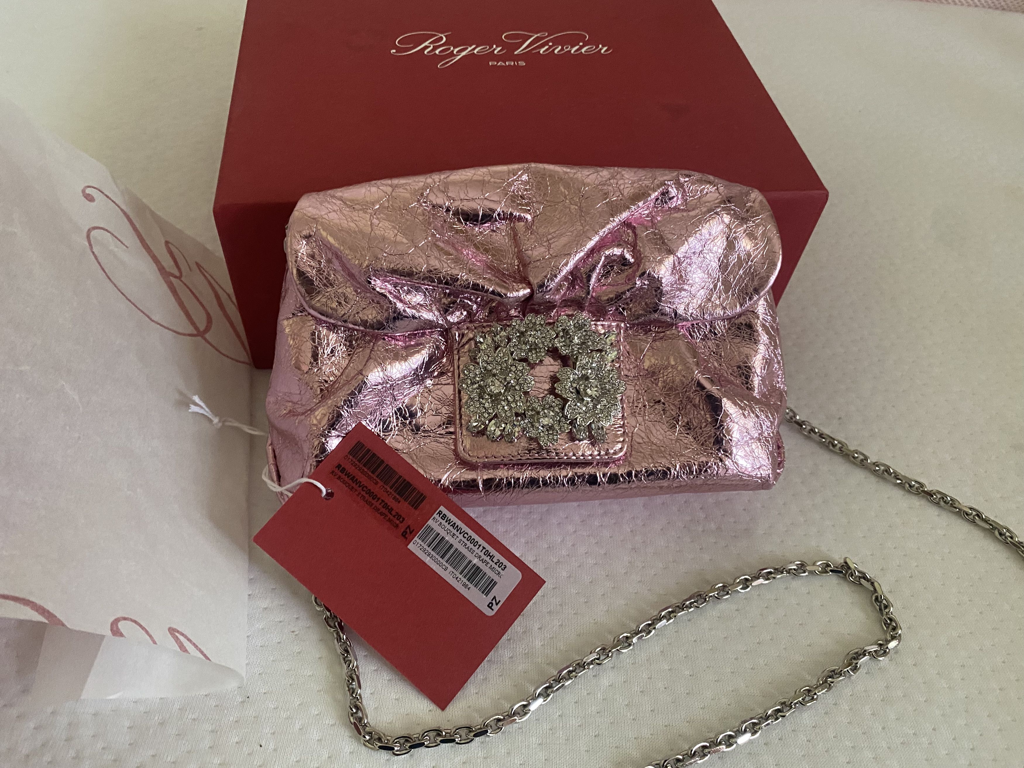 Roger Vivier RV bouquet drape mini Size ONE SIZE - 1 Thumbnail
