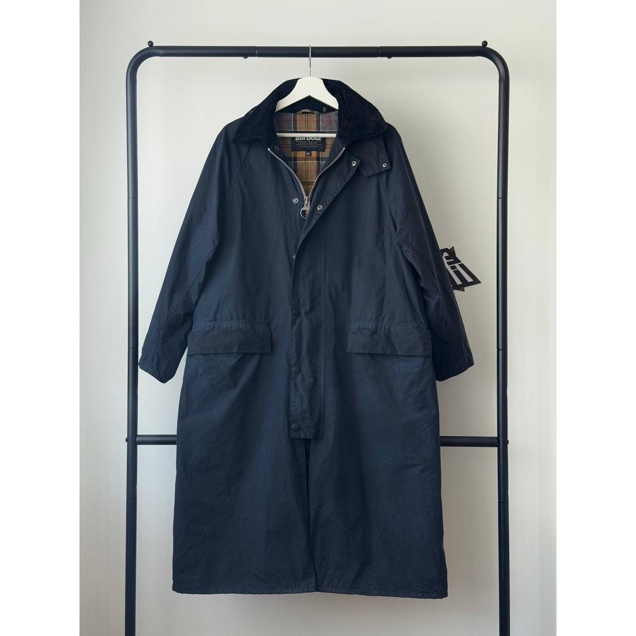 【Barbour】Burghley nonwax Barbour バブアー OS WAX BURGHLEY オーバーサイズ バーレー