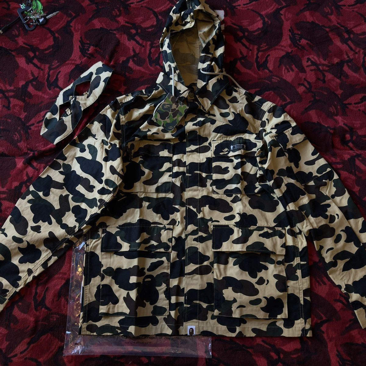 BAPE 1ST / ABC / MULTI CAMO MASK (4個セット) BAPE 1ST / ABC / MULTI CAMO MASK (4個セット) ABC CAMO BAPE 1ST