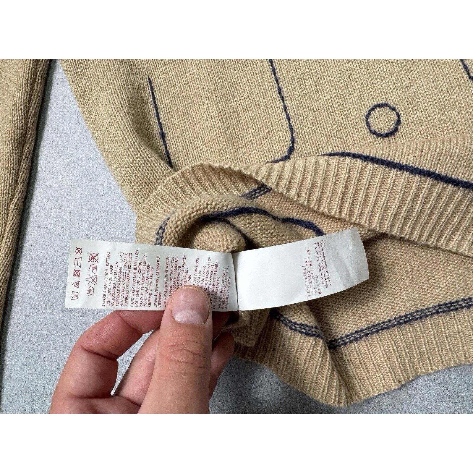 Marni Marni Cashmere Beige Sweater Wool Size S / US 4 / IT 40 - 11 Thumbnail