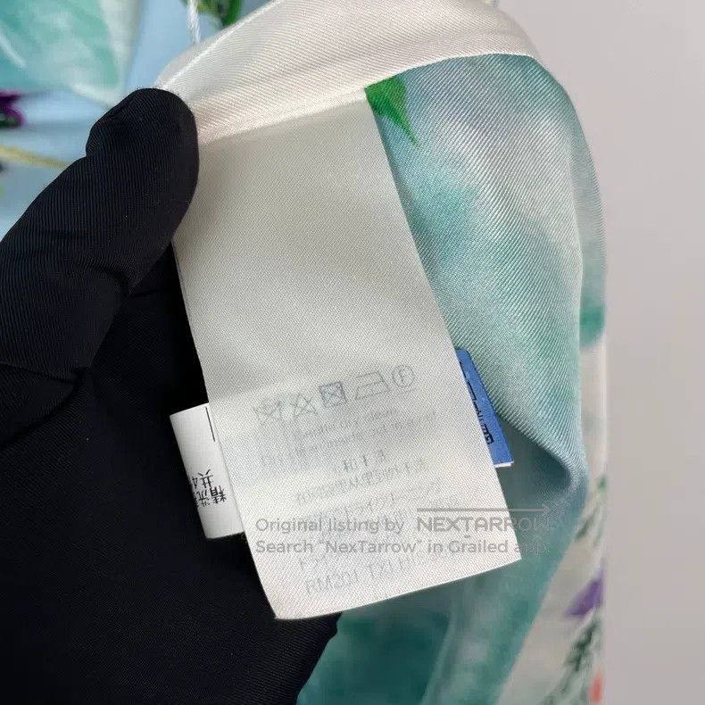 Louis Vuitton Louis Vuitton Silk Shirt Size US L / EU 52-54 / 3 - 8 Thumbnail