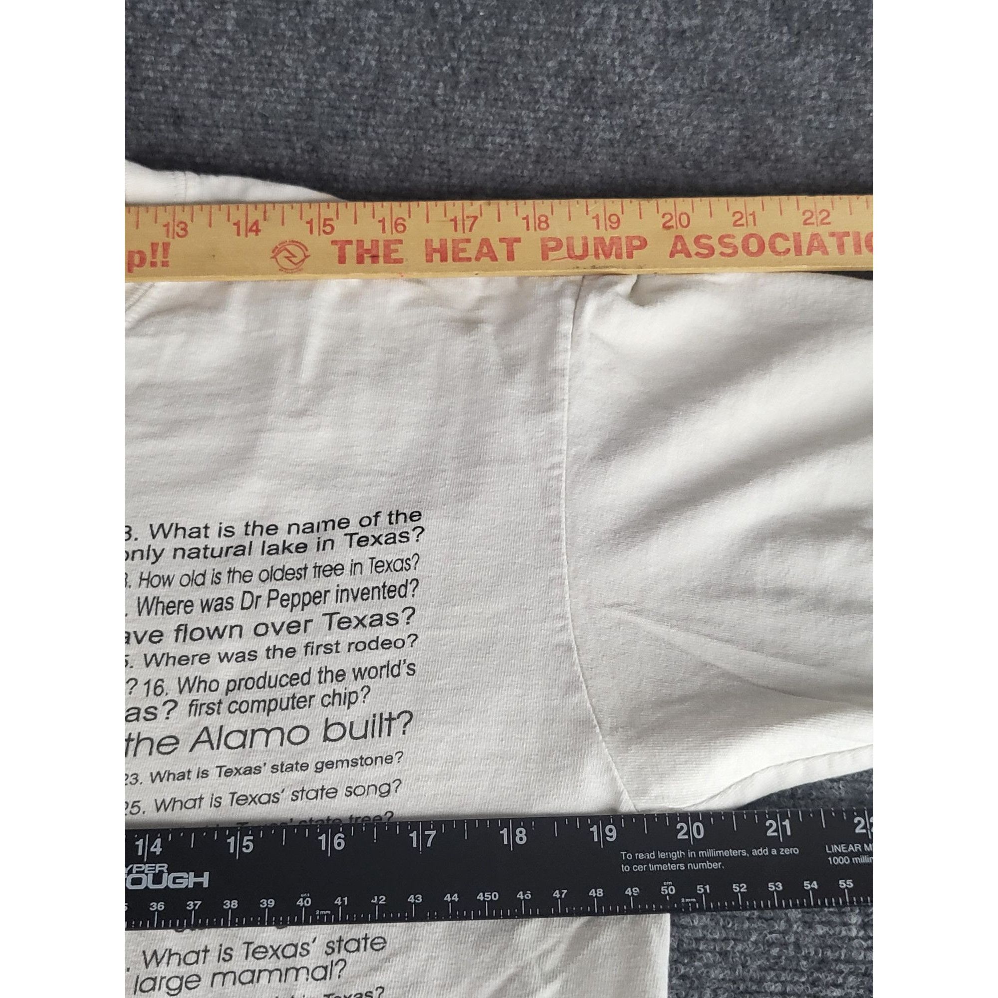 Vintage Vintage Texas Trivia Y2K Tshirt Men Sz L Double Sided White Size L / US 10 / IT 46 - 5 Thumbnail