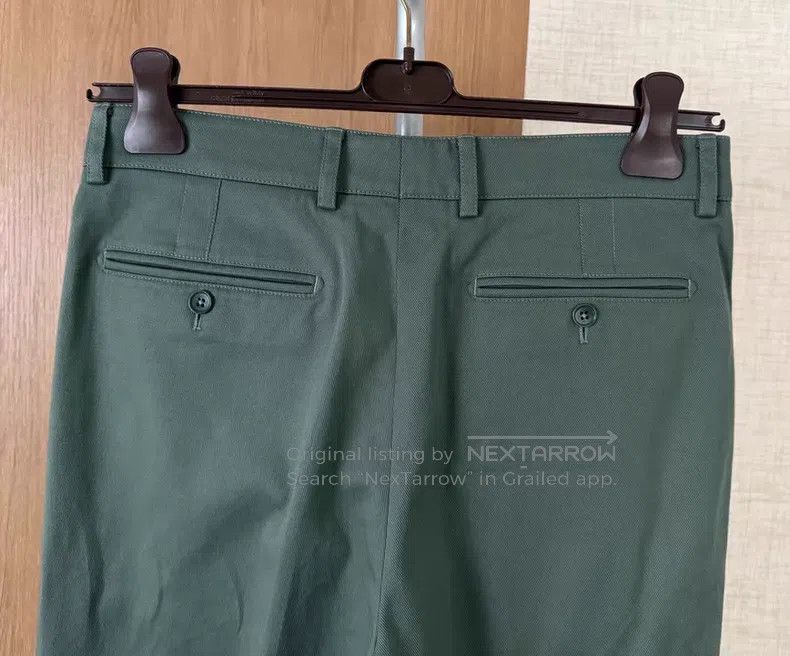Hermes Hermes Men's casual pants made of gabardine for spring and Size US 40 / EU 56 - 7 Thumbnail