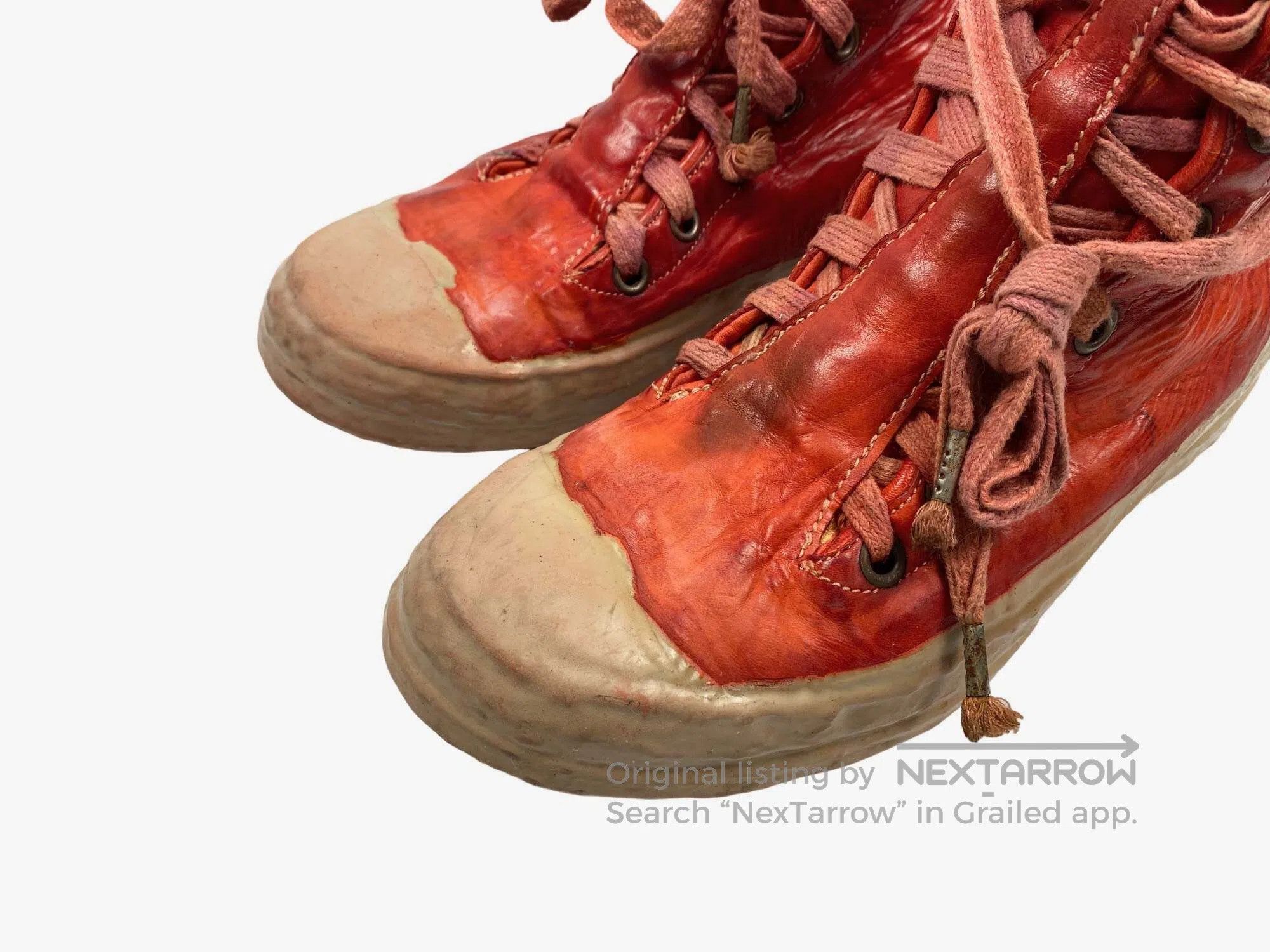 Carol Christian Poell Carol Christian Poell Blood Red Resin Kangaroo Leather Dis Size US 9 / EU 42 - 2 Thumbnail