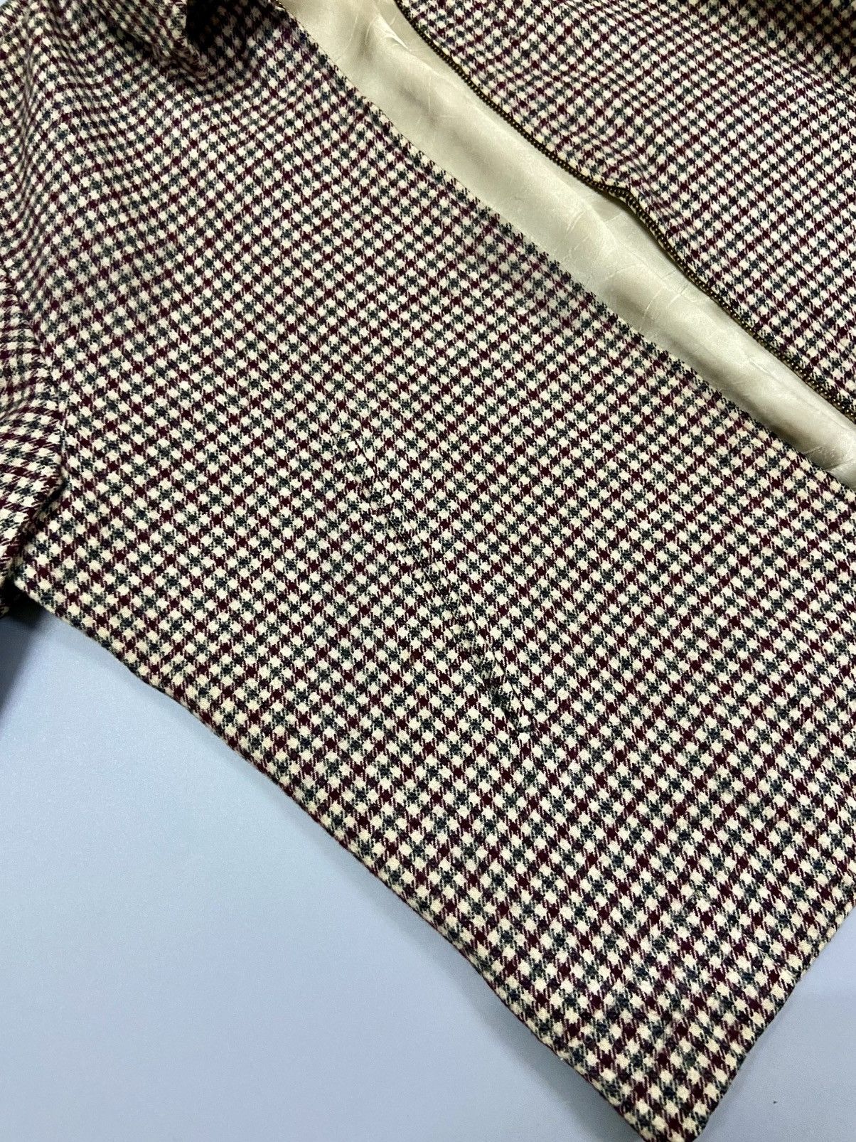 Pendleton Vintage 50's Pendleton wool houndstooth zippered jacket. Size US M / EU 48-50 / 2 - 11 Thumbnail