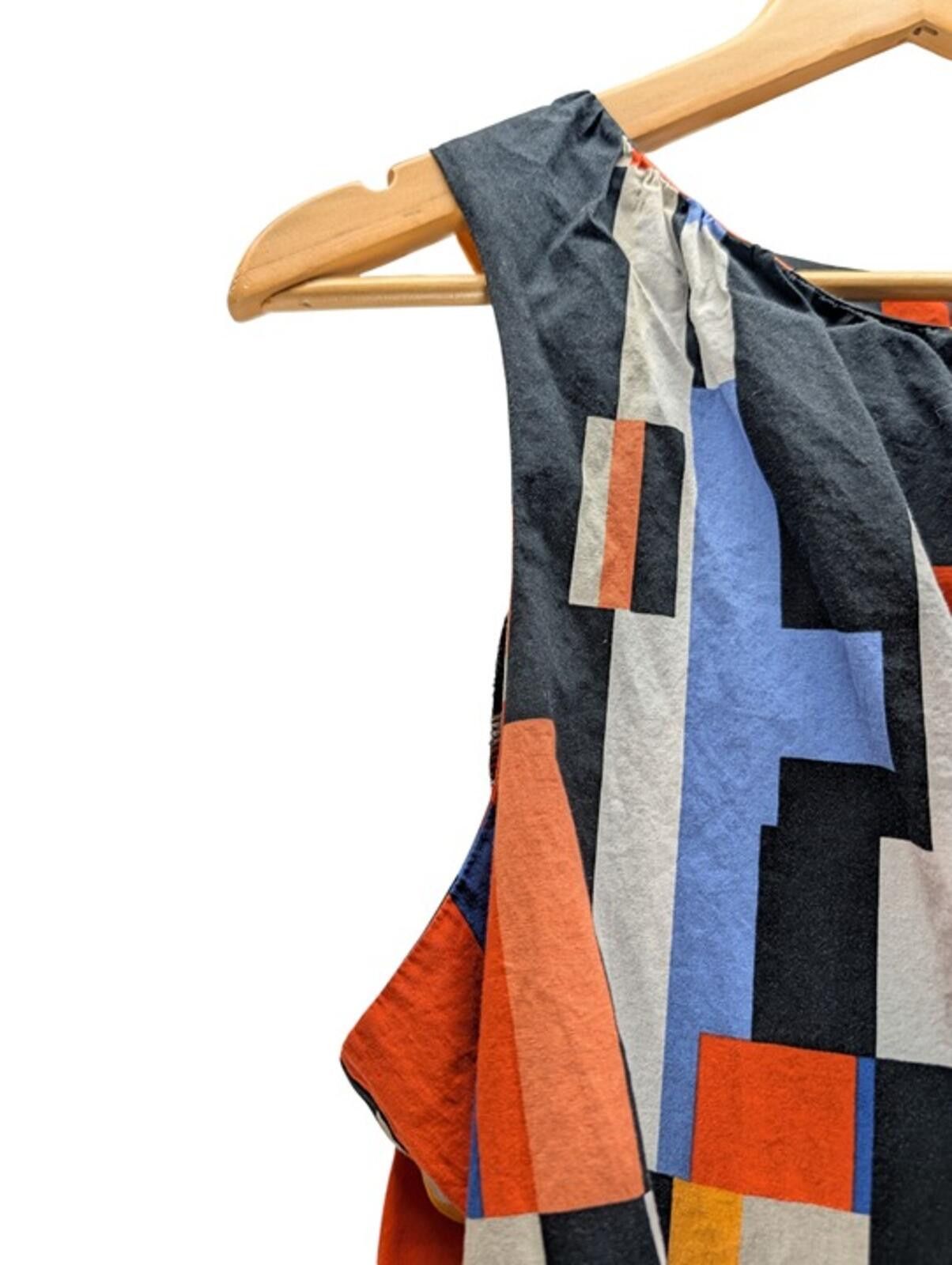 Worthington Worthington Blouse Women XL Sleeveless Geometric Multicolor Size XL / US 12-14 / IT 48-50 - 3 Thumbnail