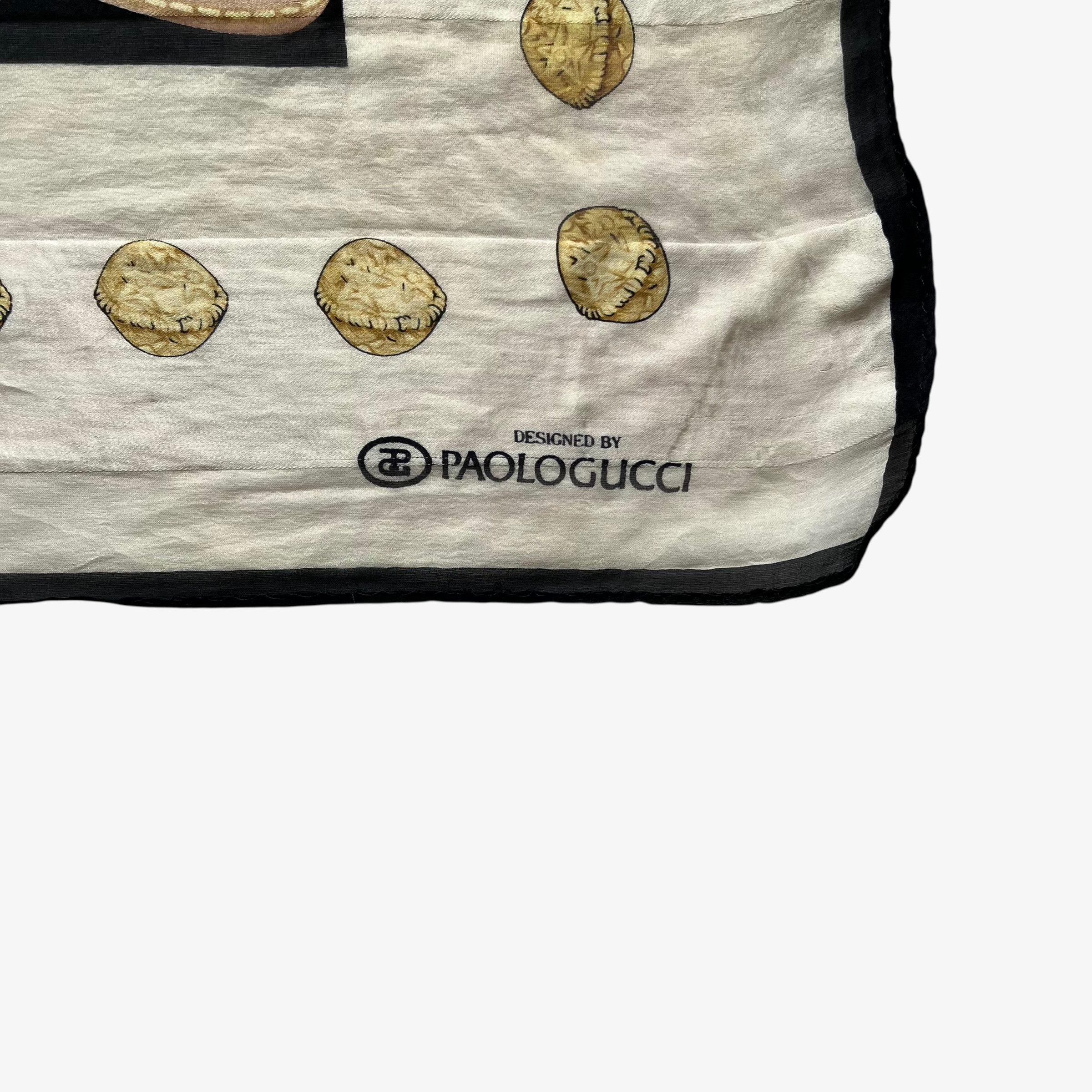 Paolo Gucci Vintage 80s Paolo Gucci Jewel & Equestrian Print Silk Scarf Size ONE SIZE - 2 Thumbnail