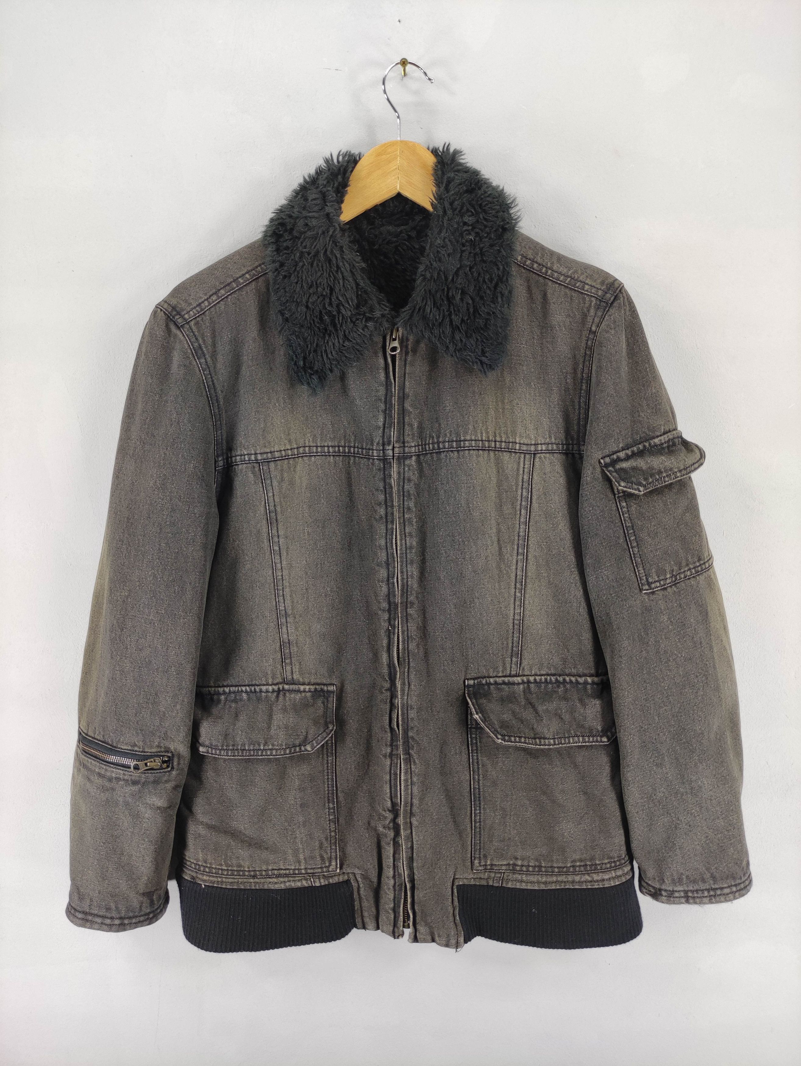 PPFM Vintage Ppfm Denim Jacket Bomber Style Size US M / EU 48-50 / 2 - 1 Thumbnail