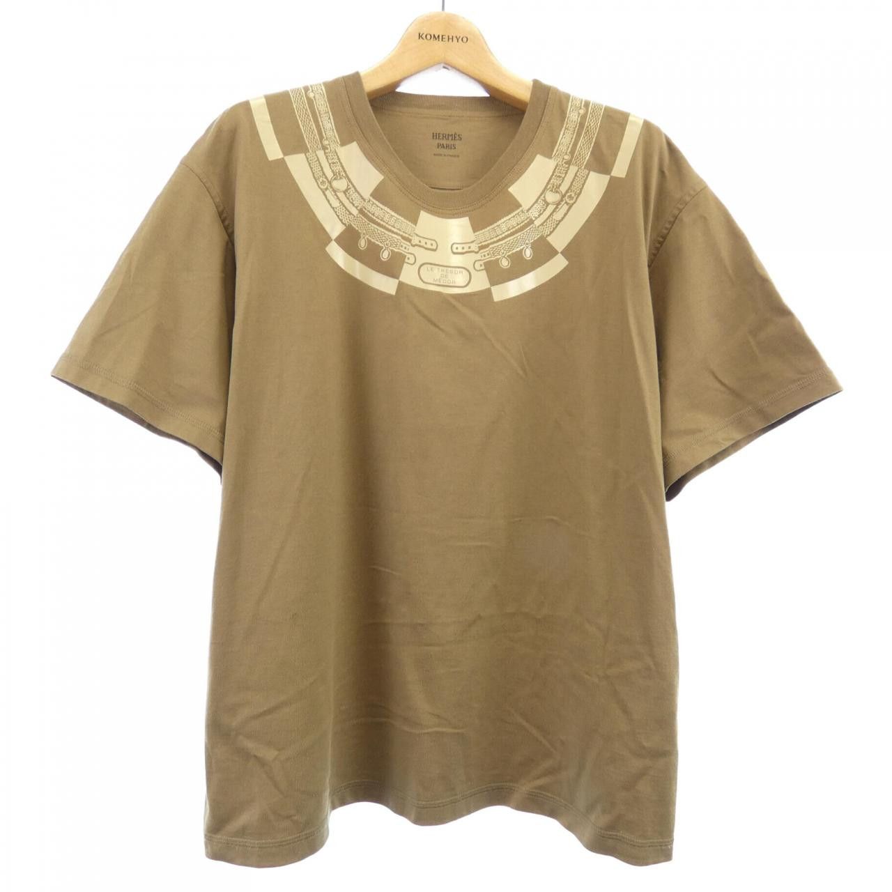 Hermes Hermes LE TRESOR DE MEDOR44 T-shirt Cotton T-Shirts DUTY FREE for USA
