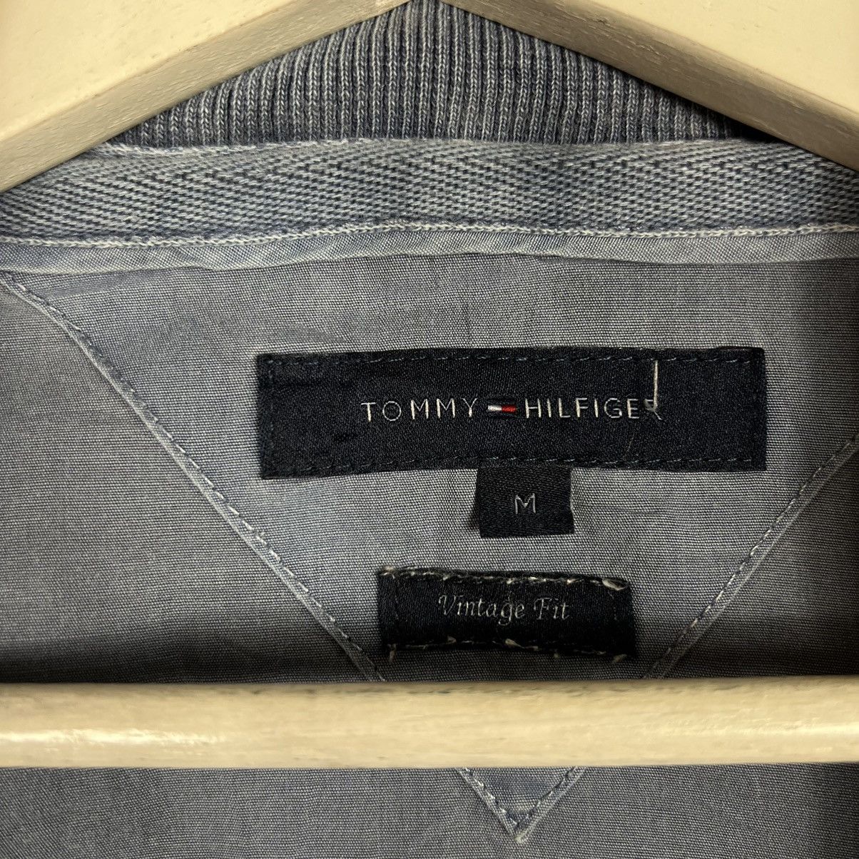 Tommy Hilfiger 🔥 TOMMY HILFIGER BLUE INDIGO SWEATER JACKET Size US M / EU 48-50 / 2 - 15 Thumbnail