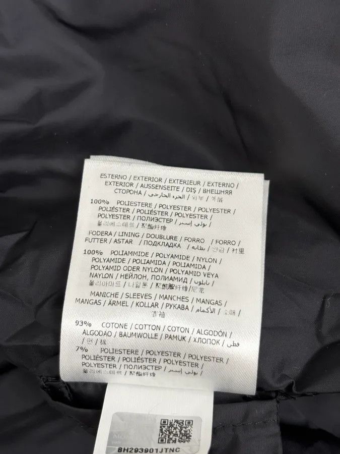 Moncler Moncler Black Flowers Embroidered Light Jacket Size US XS / EU 42 / 0 - 13 Thumbnail