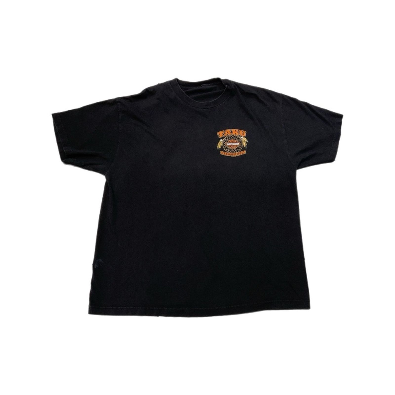 Harley Davidson Harley Davidson 2009 Taku Juneau Alaska T-Shirt Size US XL / EU 56 / 4 - 1 Thumbnail