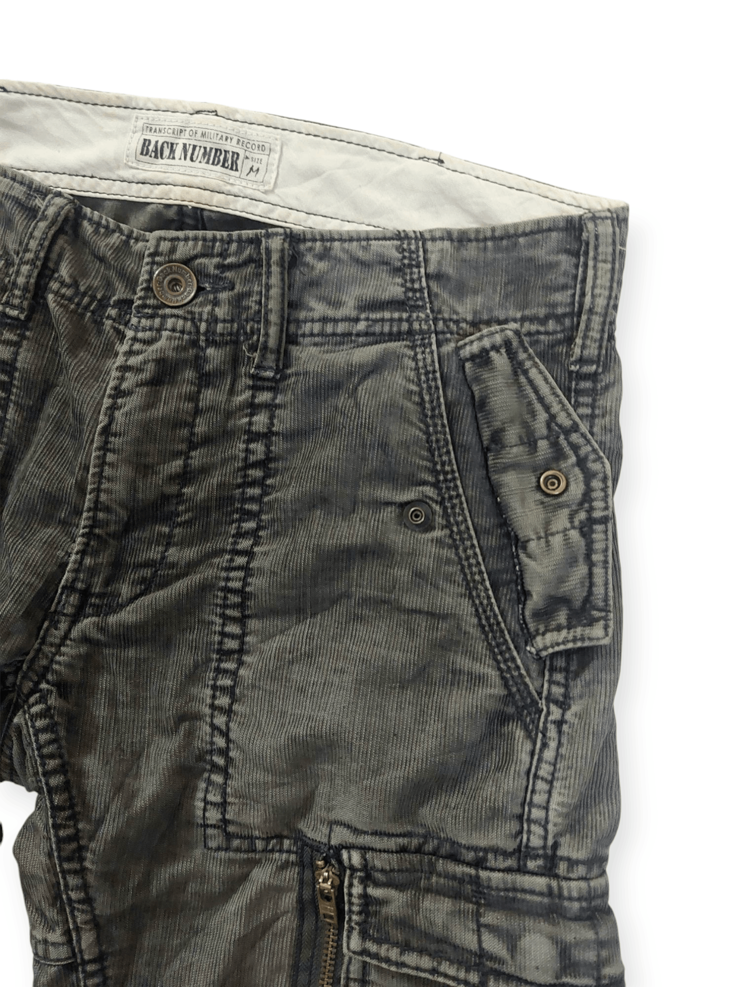 Designer Multipocket Transcript of Military Record Corduroy Size US 31 - 10 Thumbnail