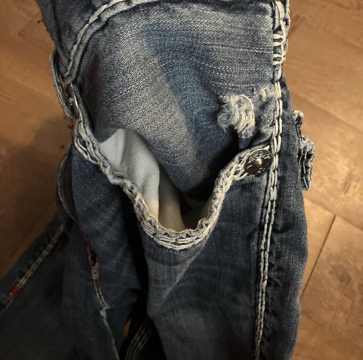 True Religion Vintage True Religon Jeans Ricky super T Size US 34 / EU 50 - 5 Thumbnail