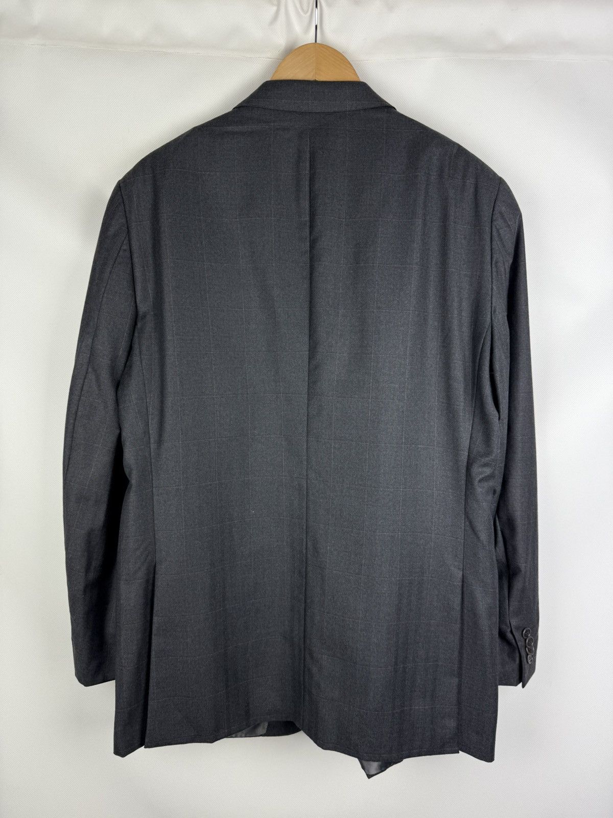 Ermenegildo Zegna Ermenegildo Zegna Mila Checked Wool Blazer Jacket Sportcoat Size 46R - 12 Thumbnail
