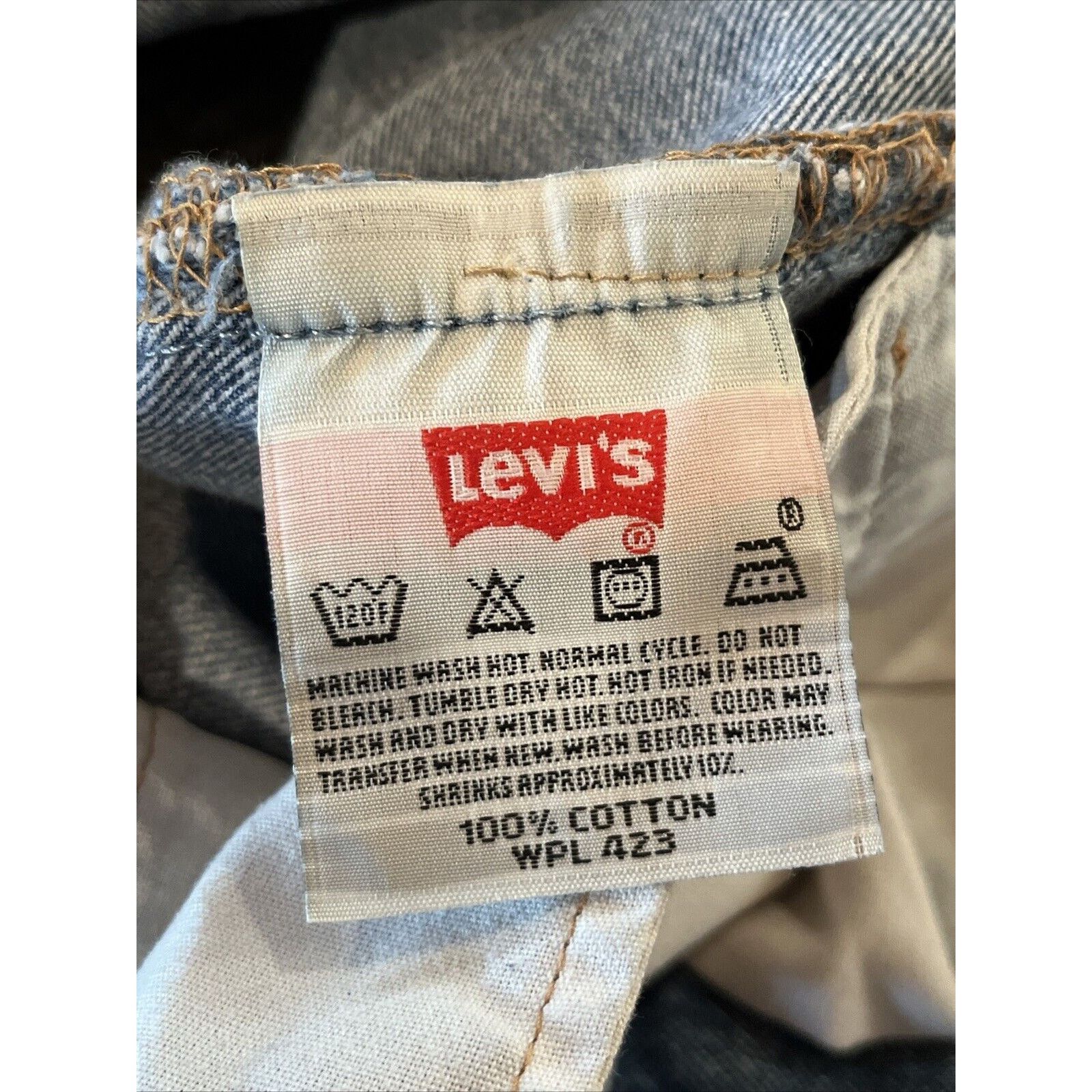 Levi's Levi’s VTG 501 Jeans 36x29 Fit Blue Denim Cotton Button Fly Size US 36 / EU 52 - 12 Thumbnail