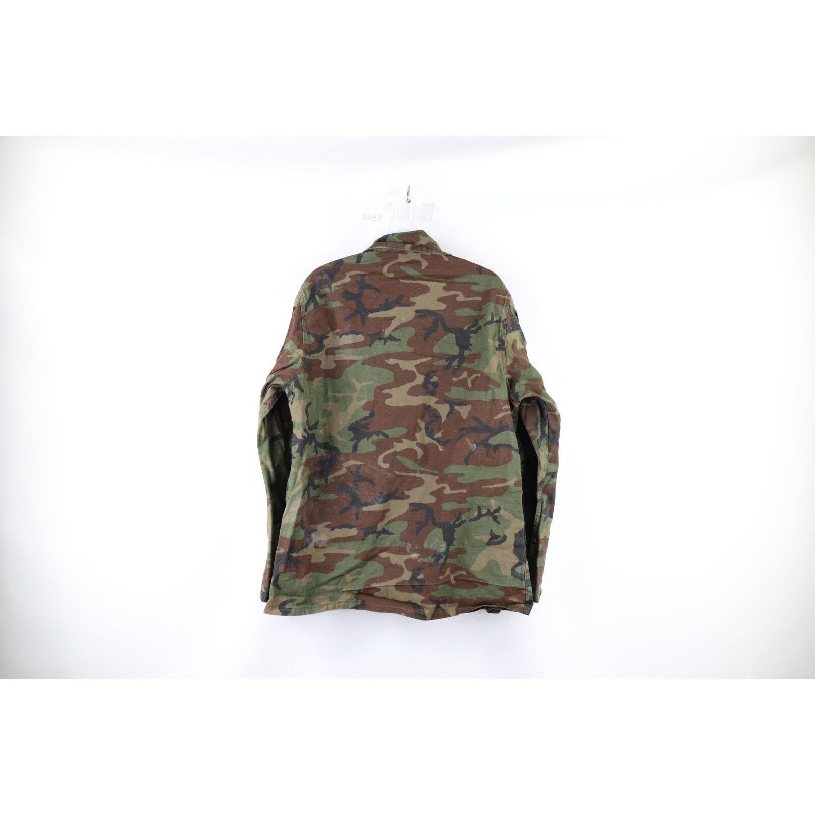 Vintage Vintage 70s Thrashed Ripstop Poplin Camouflage Jacket Size US M / EU 48-50 / 2 - 12 Thumbnail