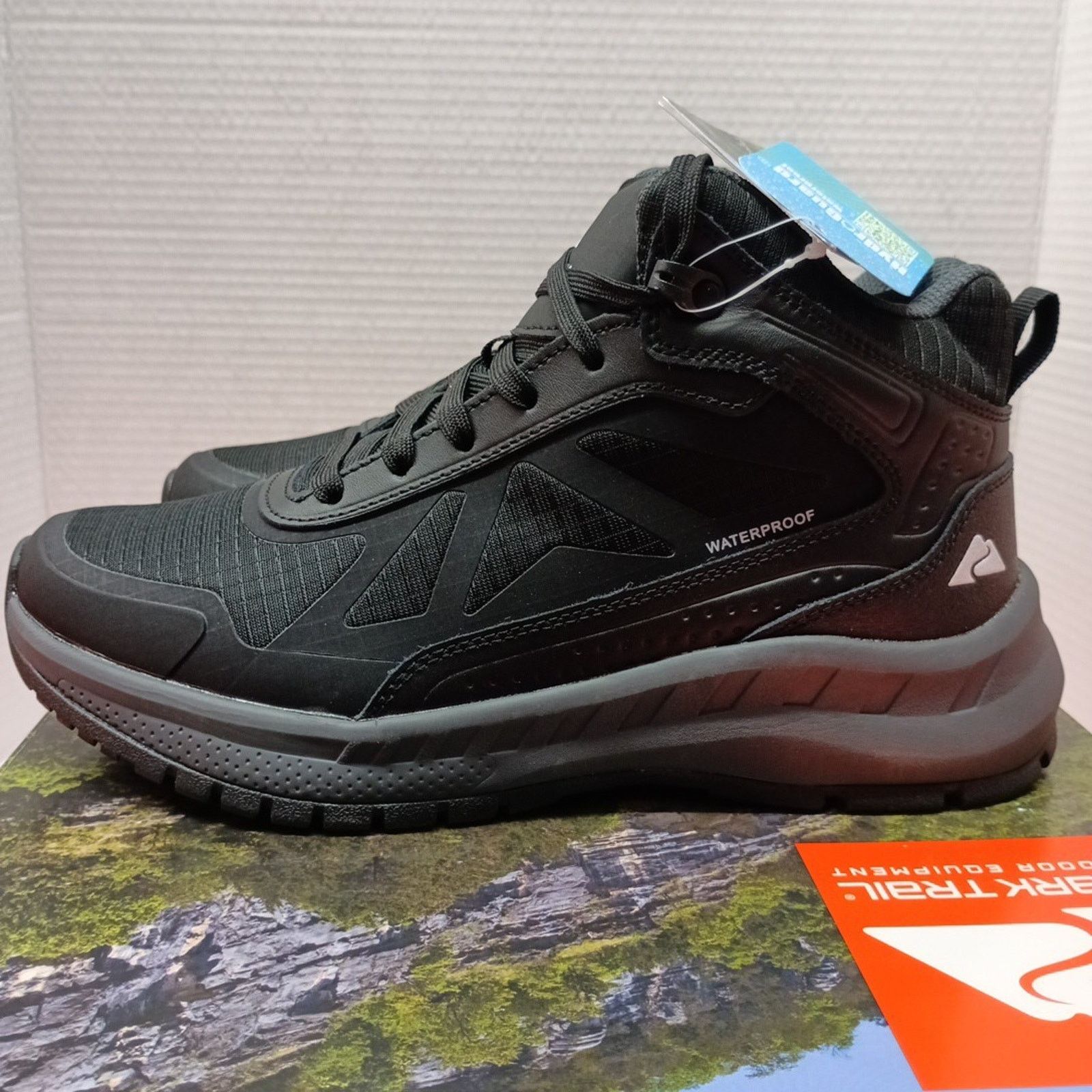 Other Men’s size 7 Ozark Trail Tech Hiker Waterproof Boots Black Size US 7 / EU 40 - 3 Thumbnail