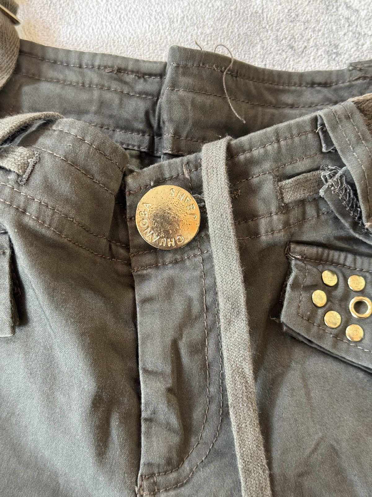 Hysteric Glamour Y2k Chuangba Jeans Studded Ifsixwasnine lgb short pants Size US 27 - 7 Thumbnail