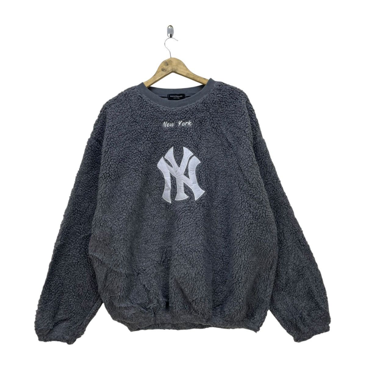 New York Yankees × Vintage Japanese Brand Noticeboard Newyork Logo Pullover Jacket Size US M / EU 48-50 / 2 - 1 Thumbnail