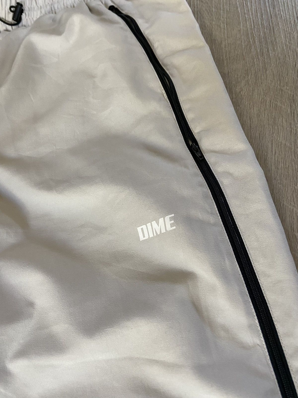Dime Dime Full Zip Light Beige Sweatpants Size US 30 / EU 46 - 2 Thumbnail