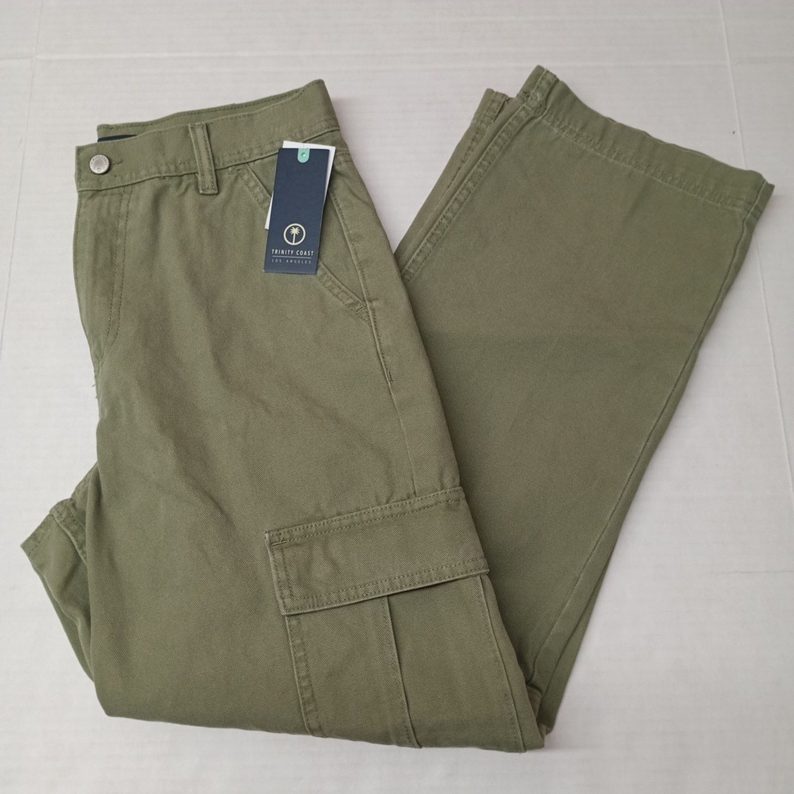 Other Trinity Coast Cargo Pants Men's 30x29 Green Canvas Cotton Size US 30 / EU 46 - 1 Thumbnail