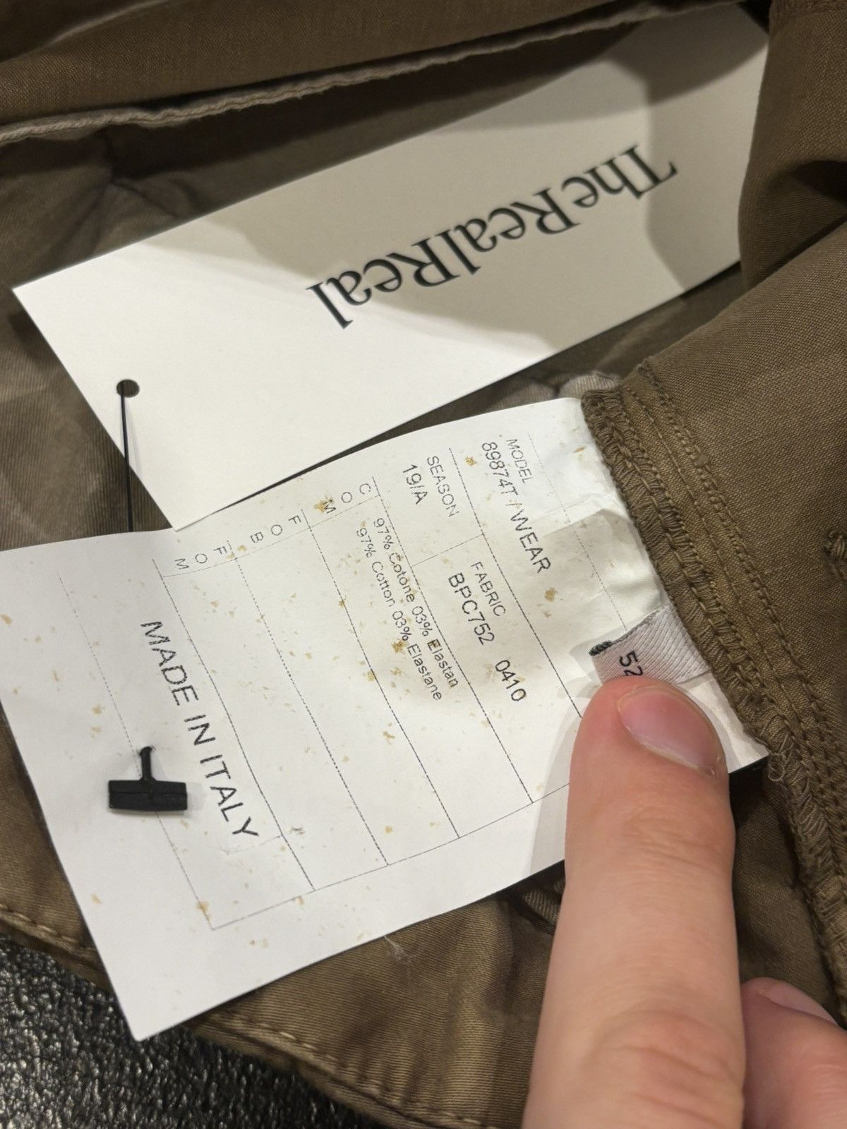 Boglioli Boglioli Comfort Cargo Trousers - Brown Size US 36 / EU 52 - 4 Thumbnail