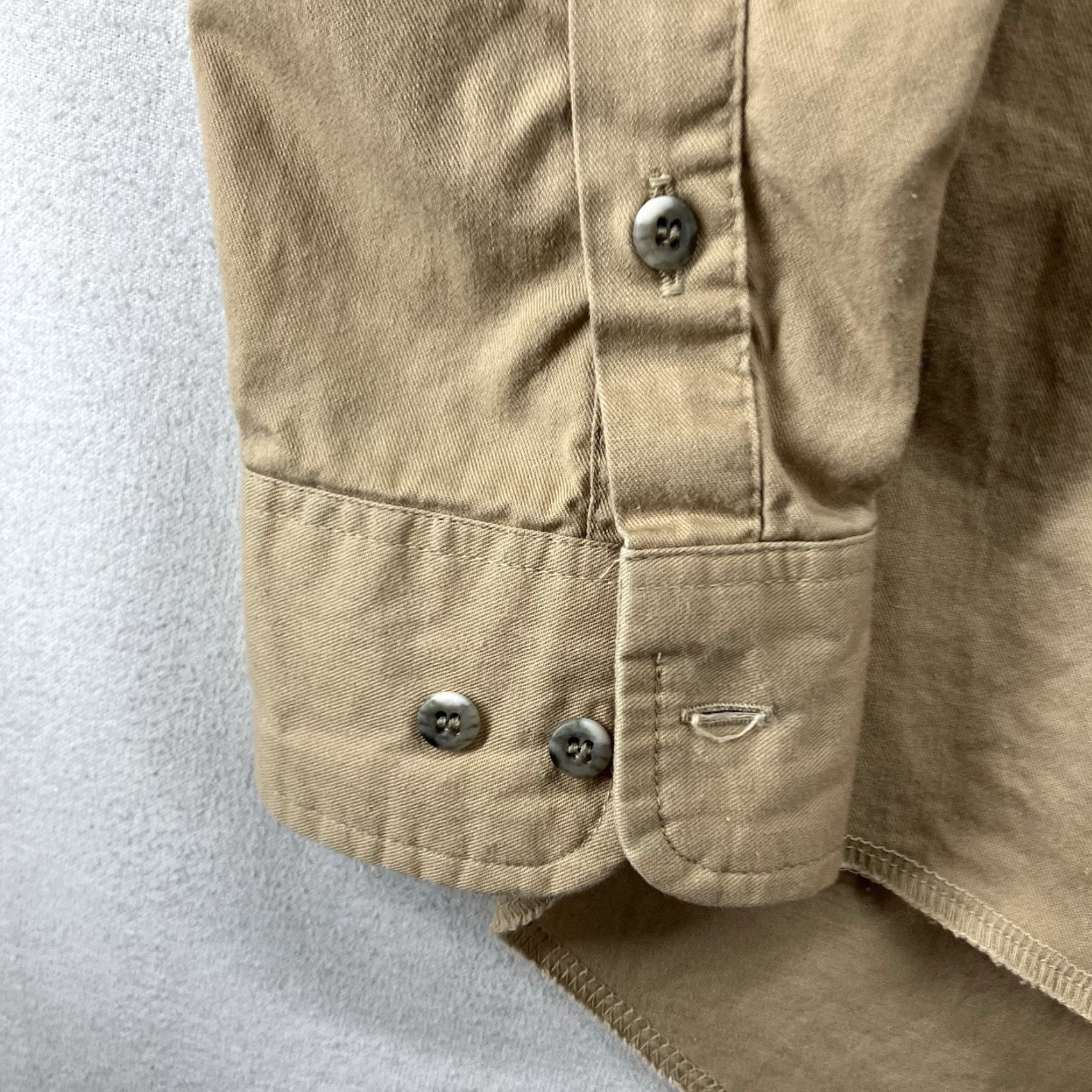 Wrangler Vintage Wrangler Western Shirt Mens Medium Solid Brown 90s Cowboy Casual Workwear Size US M / EU 48-50 / 2 - 6 Thumbnail