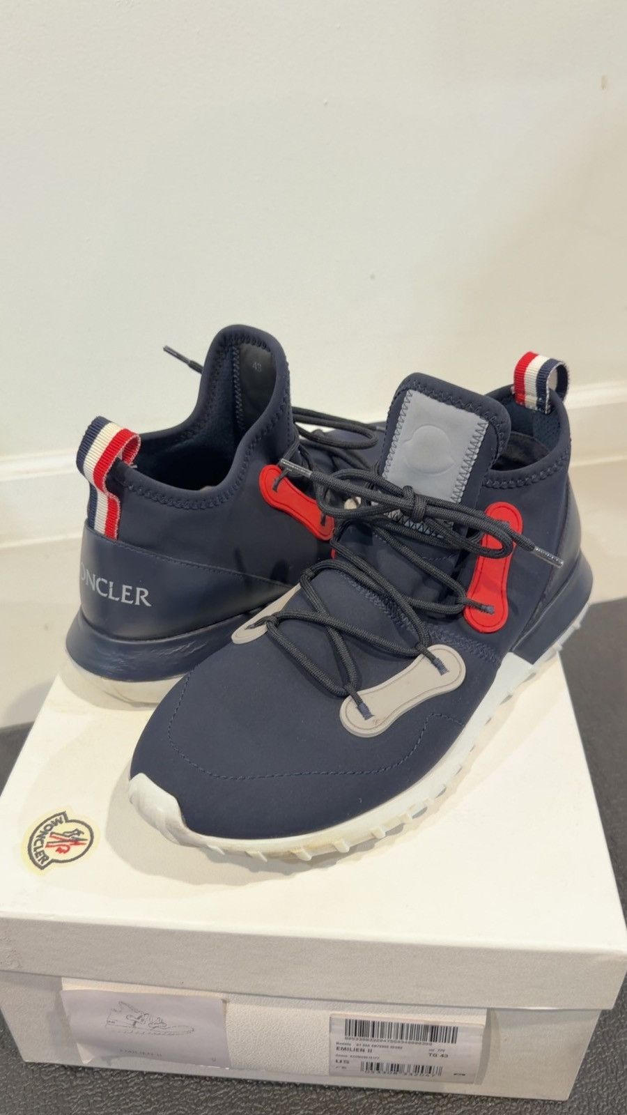 Moncler Moncler sneakers Size US 10 / EU 43 - 2 Thumbnail
