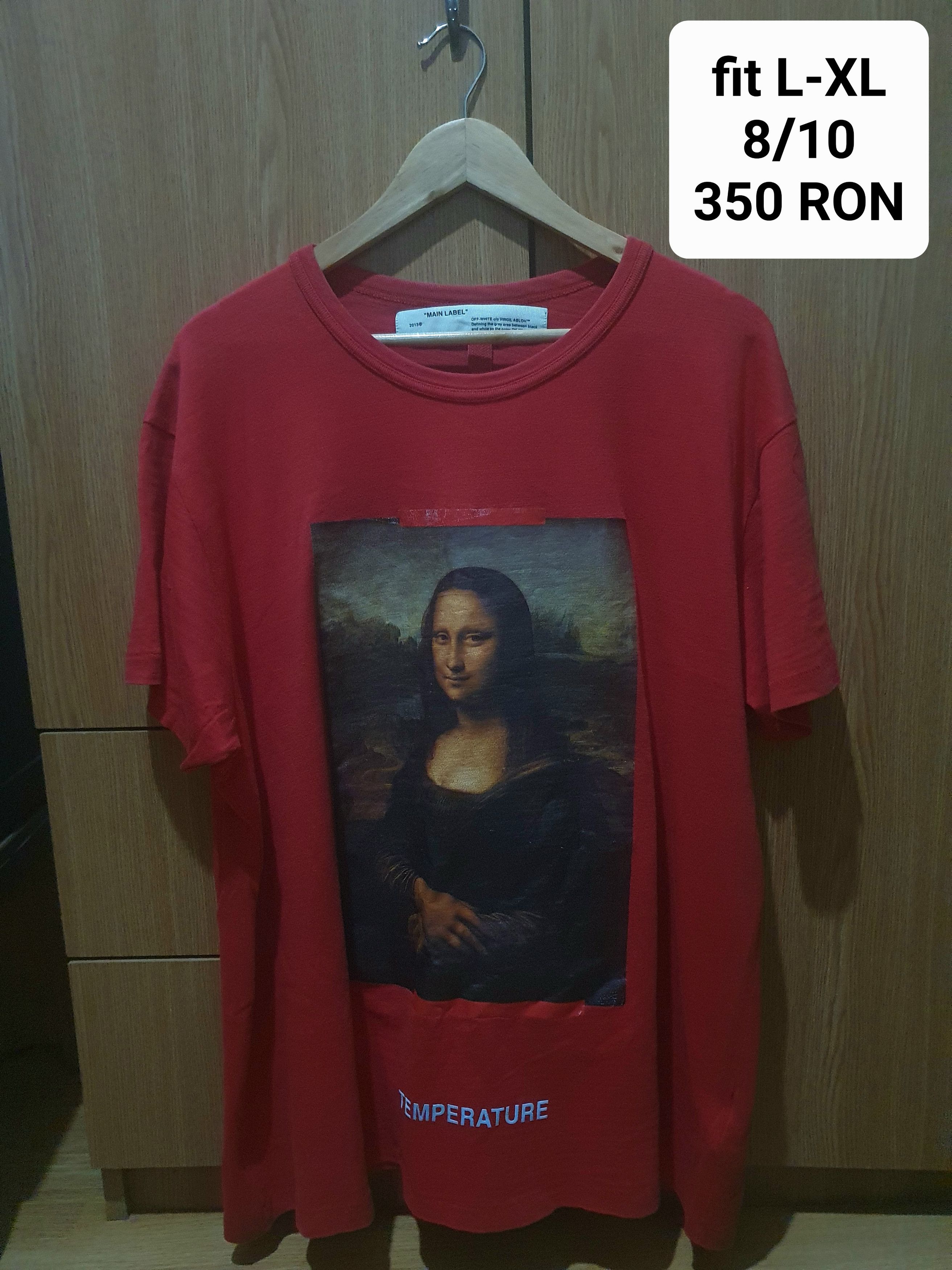 Off white mona 2024 lisa temperature tee