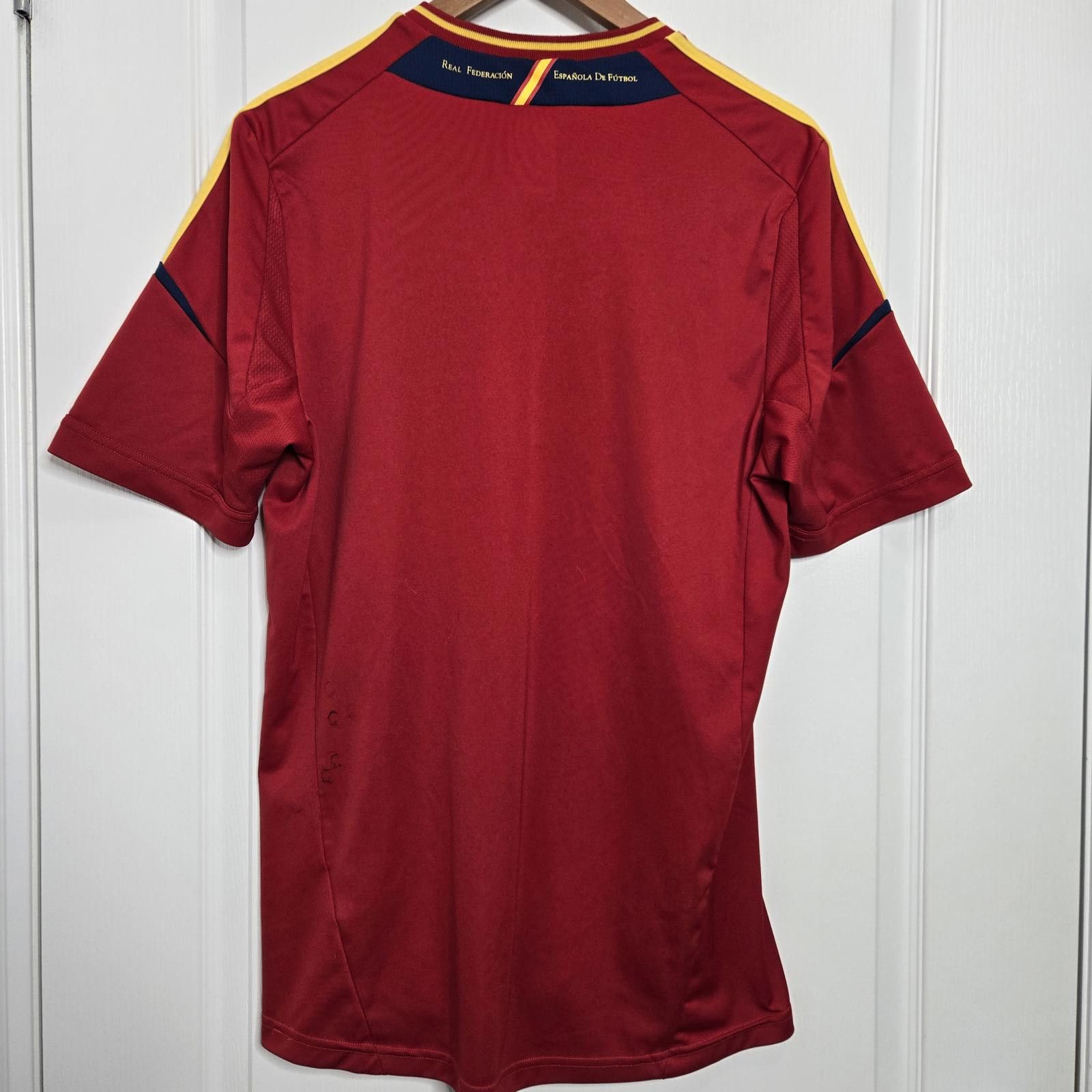 Adidas Adidas Spain 2012 Home Football Jersey Size US L / EU 52-54 / 3 - 3 Thumbnail