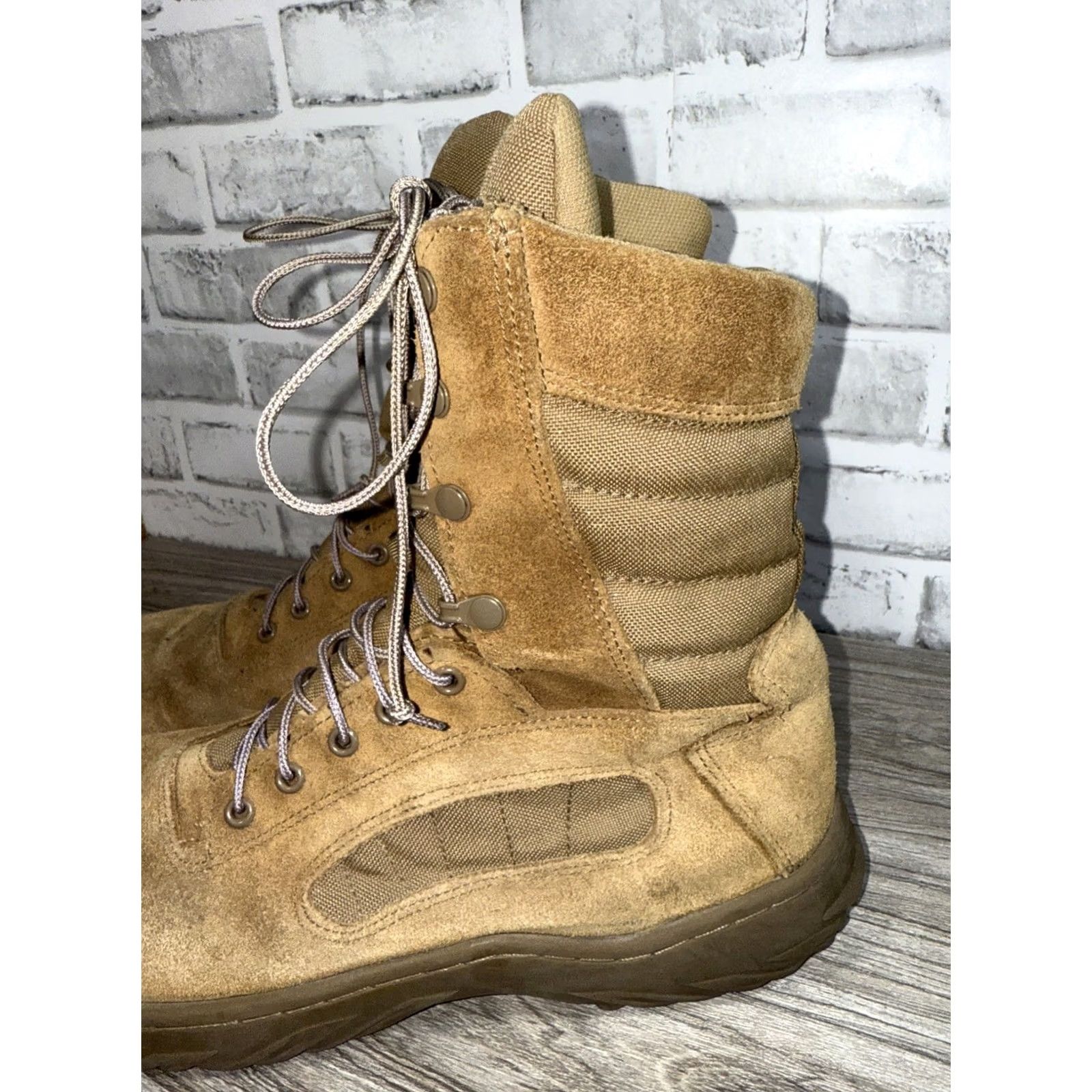 Reebok Reebok Fusion Max 8" Soft Toe Cushion Coyote Tactical Boots Mens 14m CM8992 Size US 14 / EU 47 - 3 Thumbnail