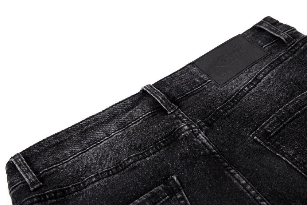 Jean Men's loose-fitting washed distressed pleated flared jeans Size US 32 / EU 48 - 4 Thumbnail