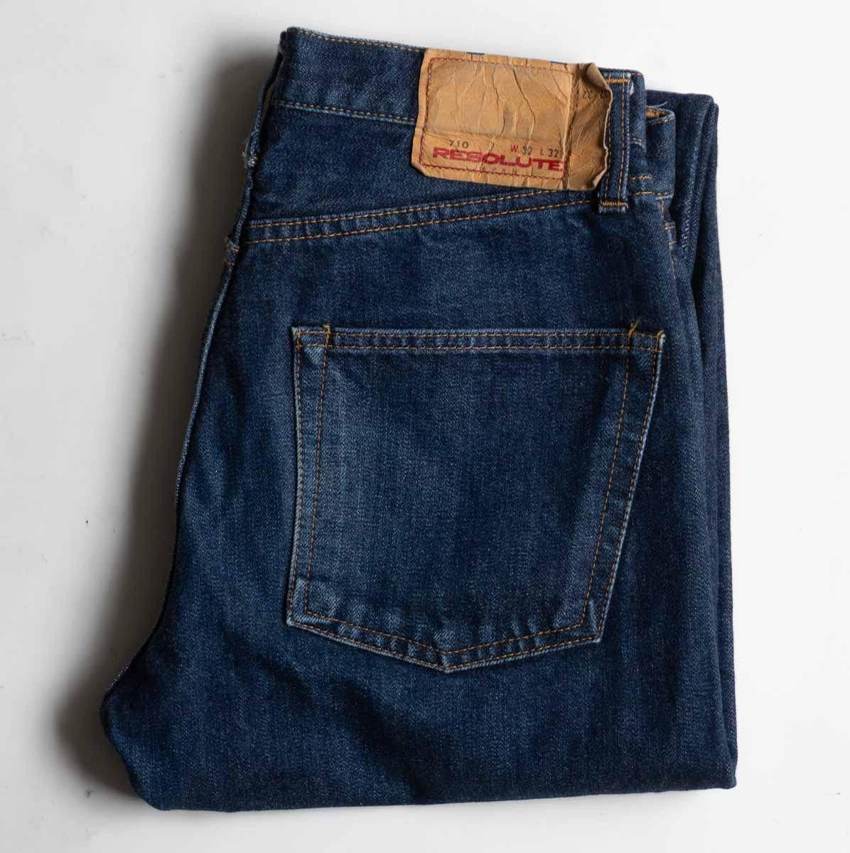 RESOLUTE RESOLUTE 710 Denim Pants Made in Japan Size 32×32 Size US 32 / EU 48 - 1 Thumbnail